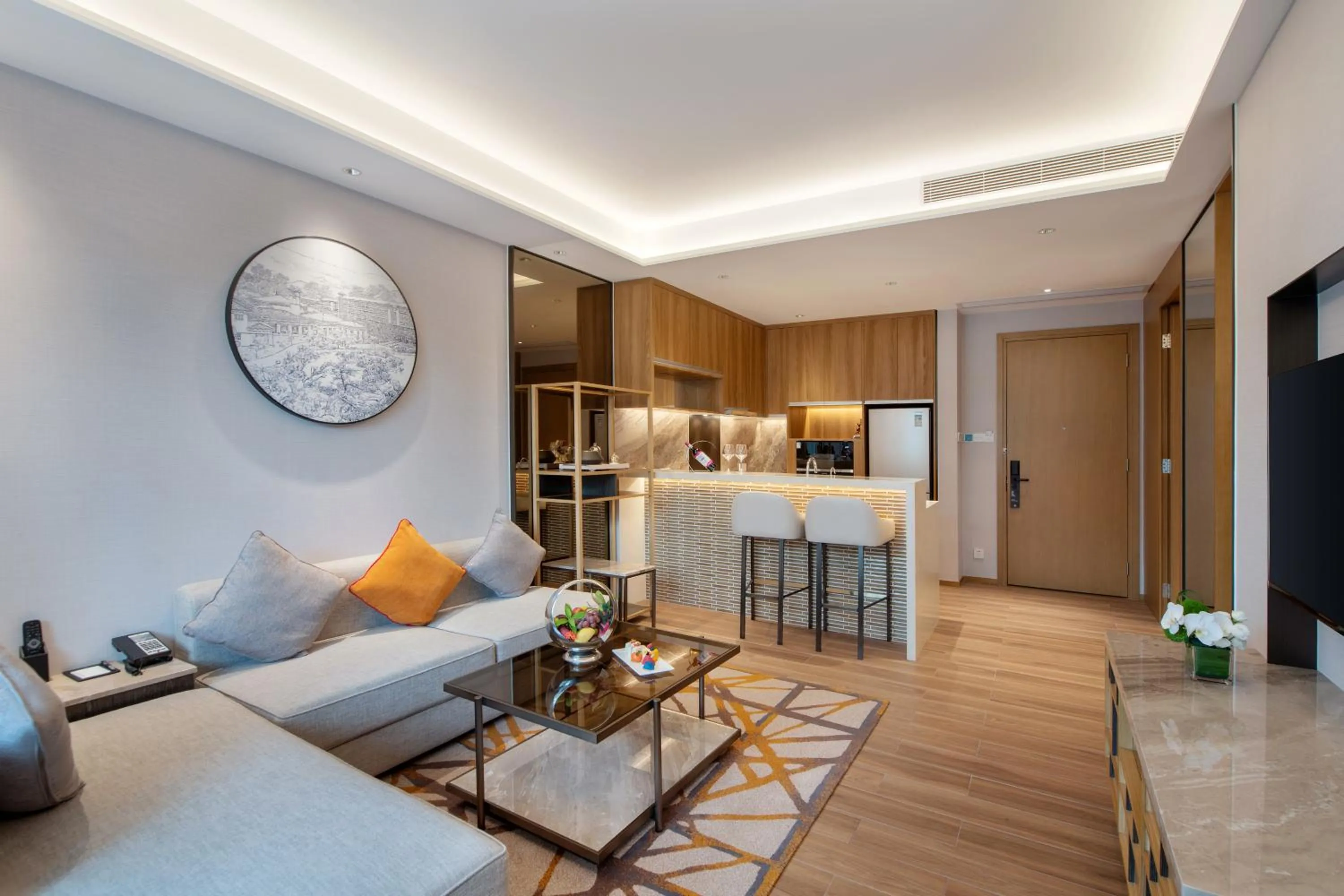 Living room in Dongguan Forum Hotel and Apartment - Former Pullman hotel Dongguan Forum