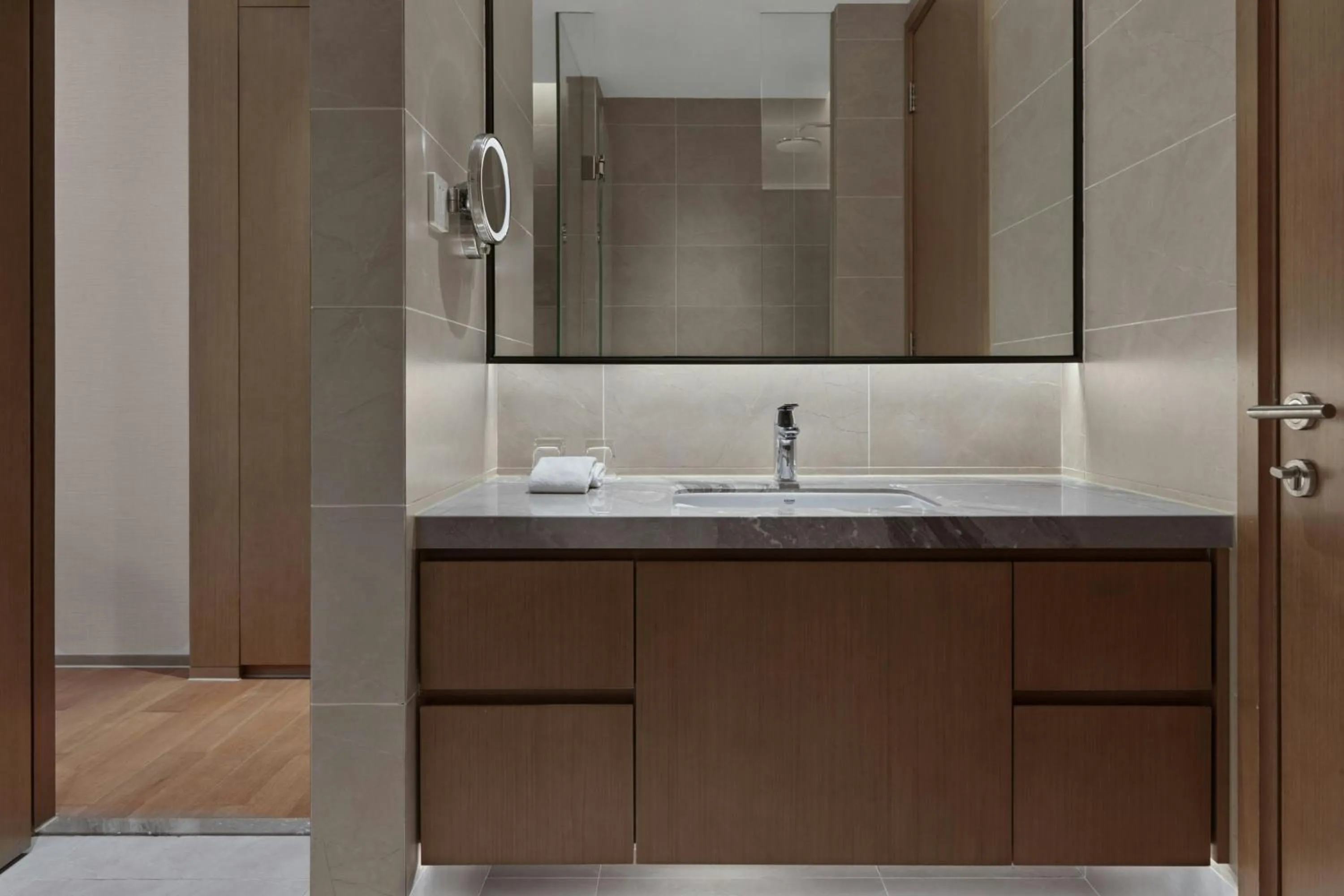 Bathroom in Dongguan Marriott Hotel