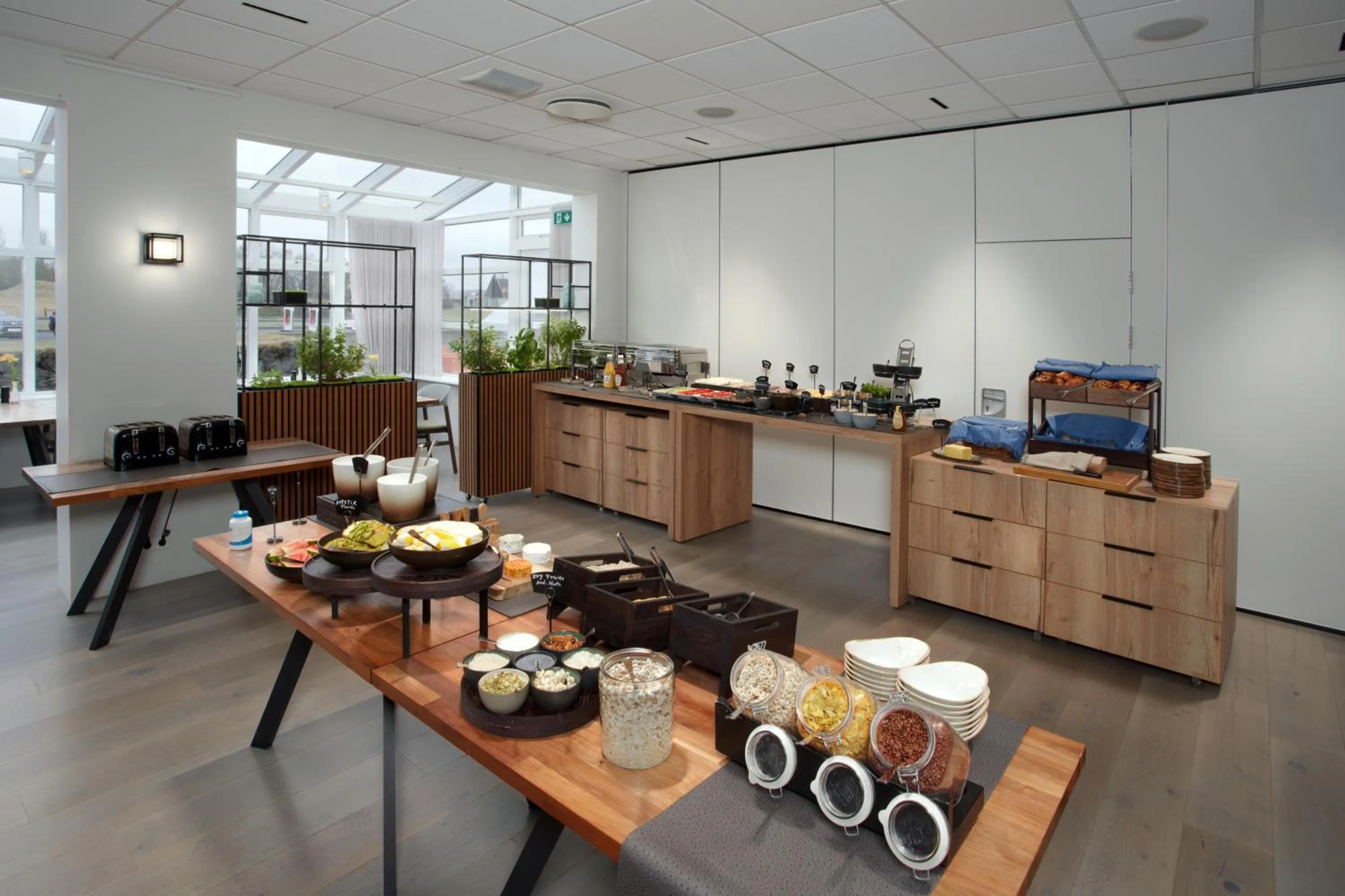 Breakfast in Hotel Klaustur