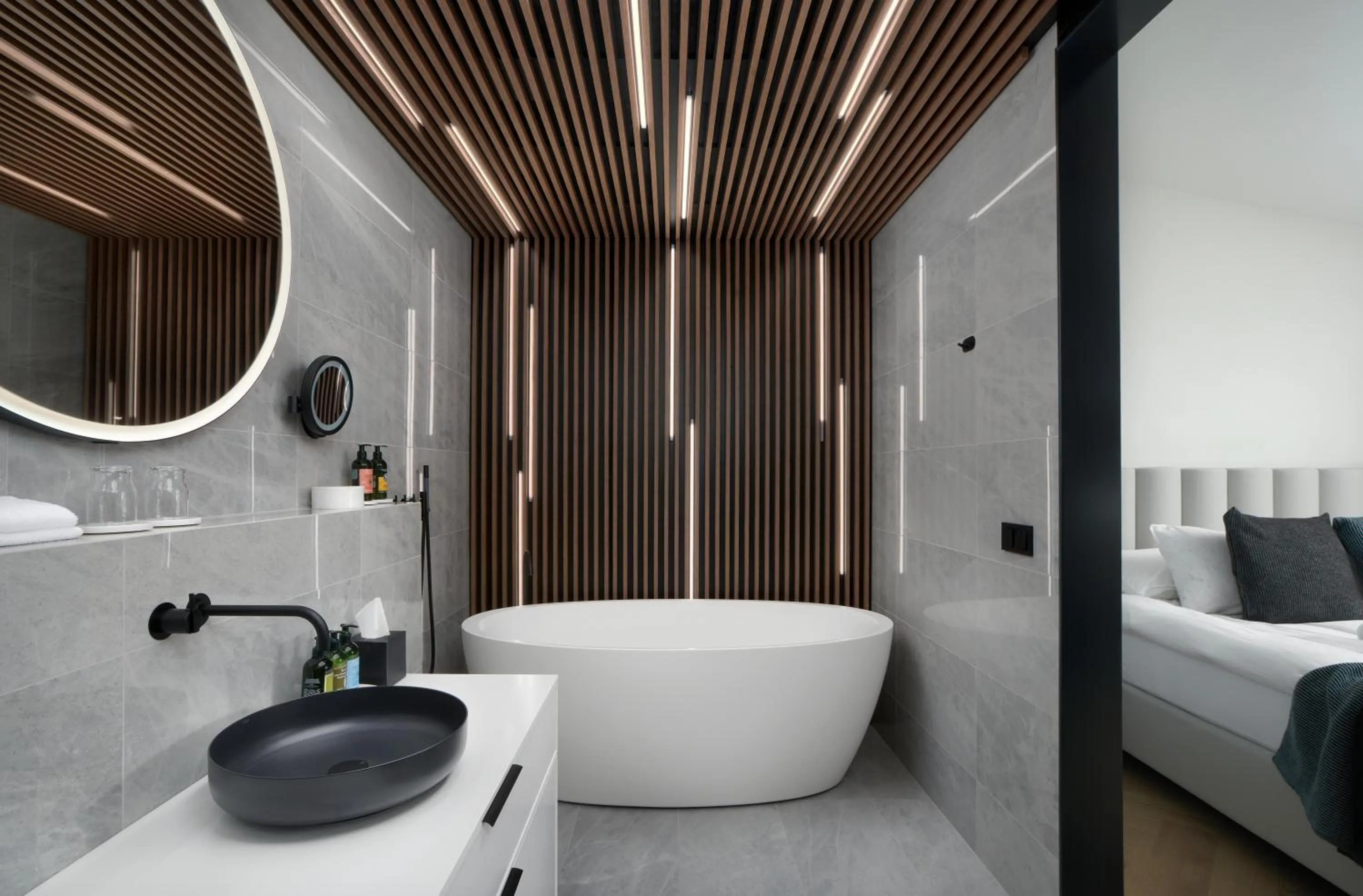 Bed in Hotel Klaustur