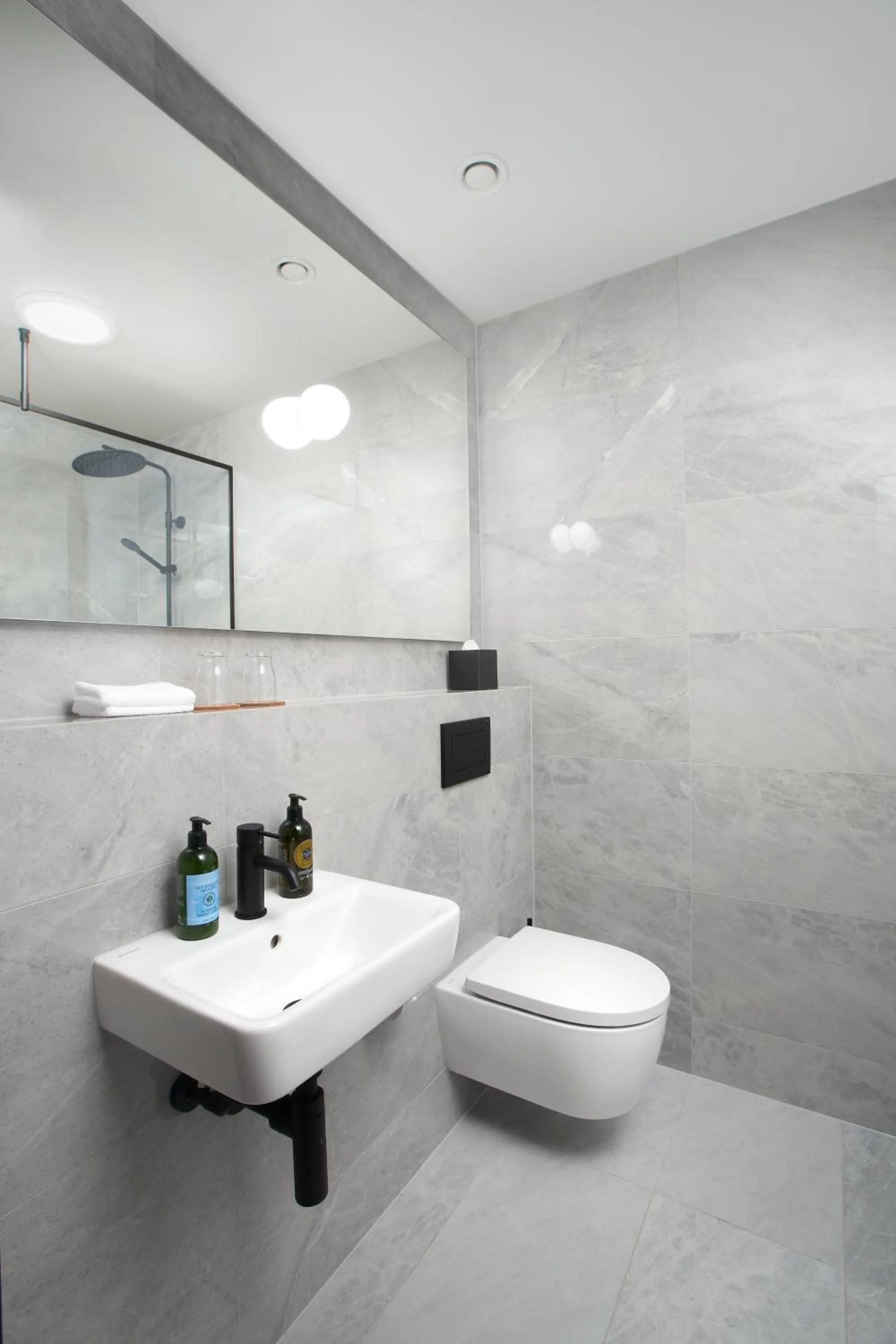 Bathroom in Hotel Klaustur