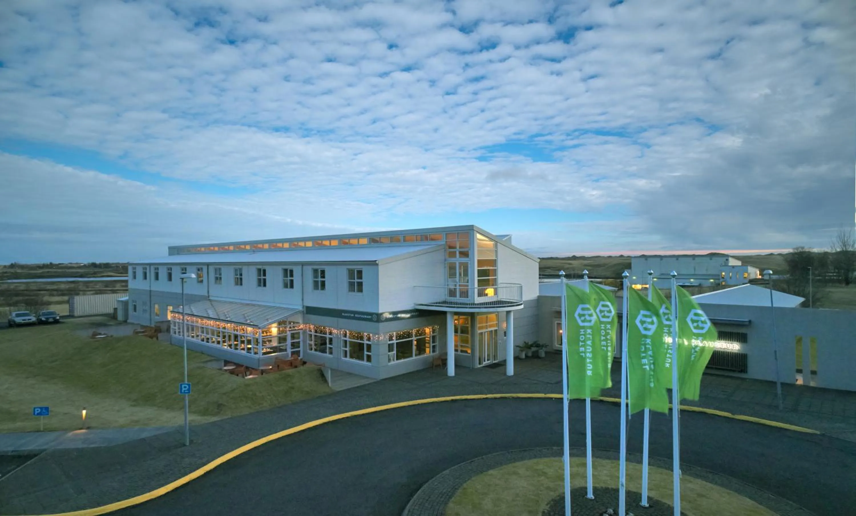 Facade/entrance in Hotel Klaustur