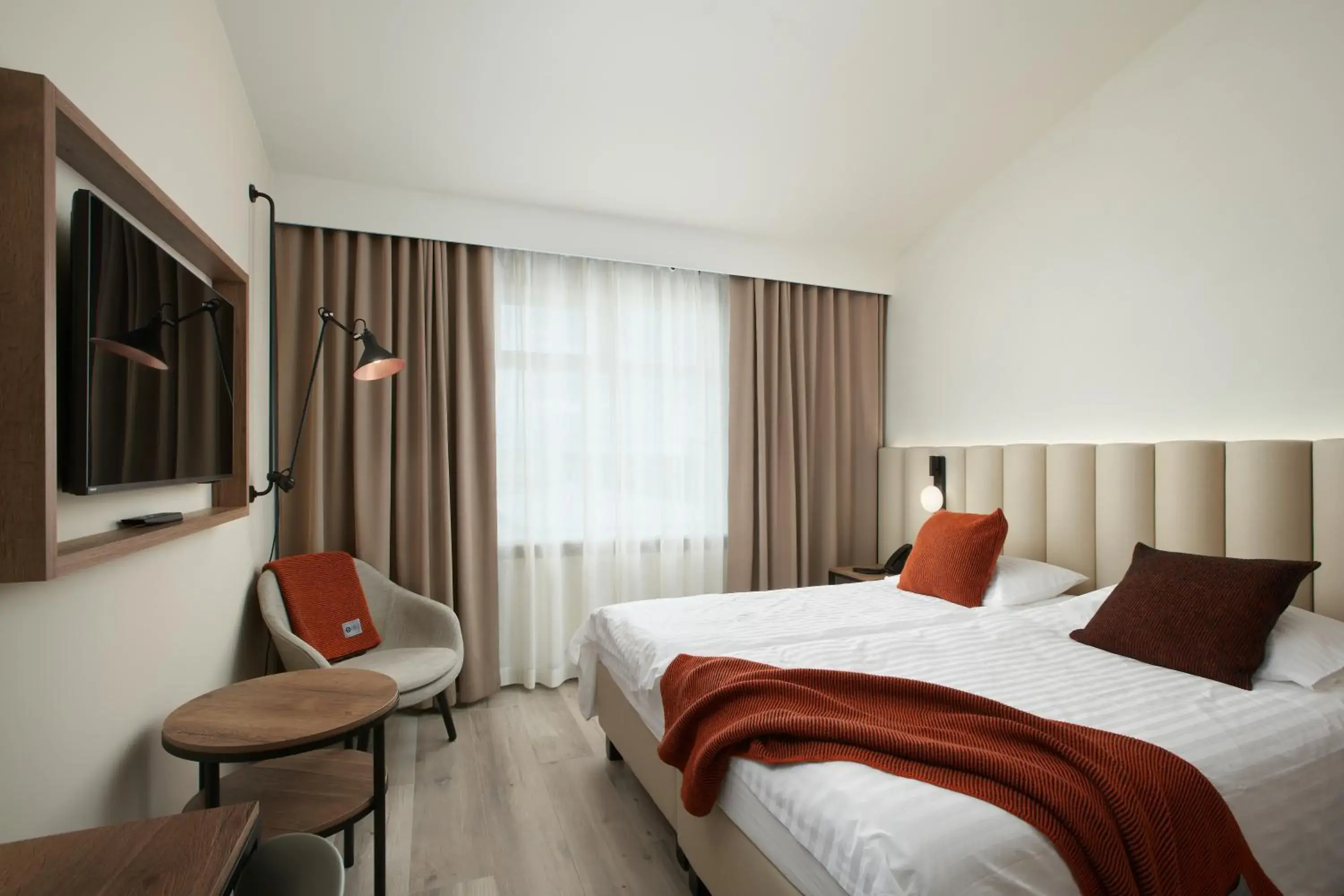 Bedroom, Bed in Hotel Klaustur Bedroom, Bed in Hotel Klaustur