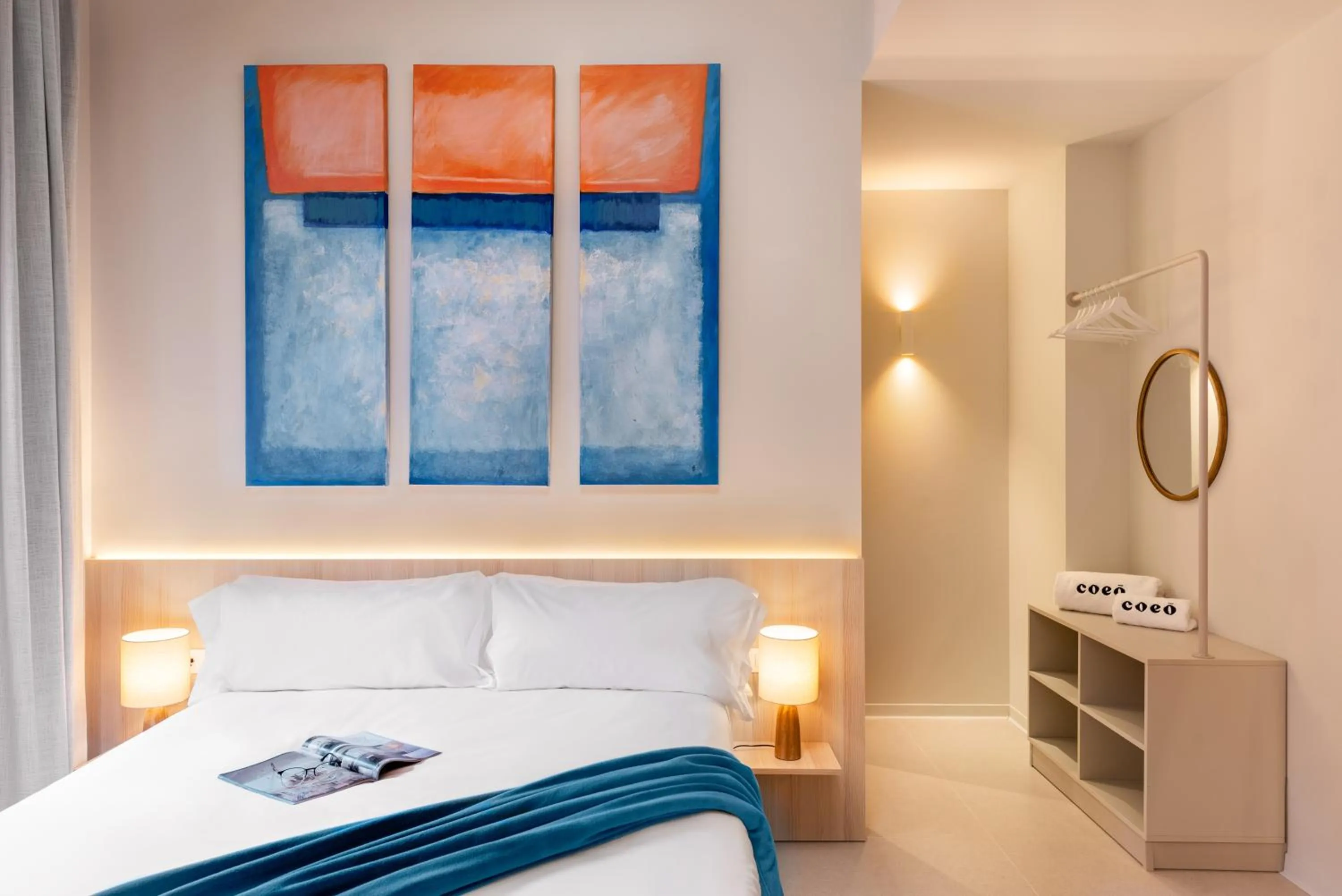 Bed in Coeo Fresca Roof Garden Signature Apartments