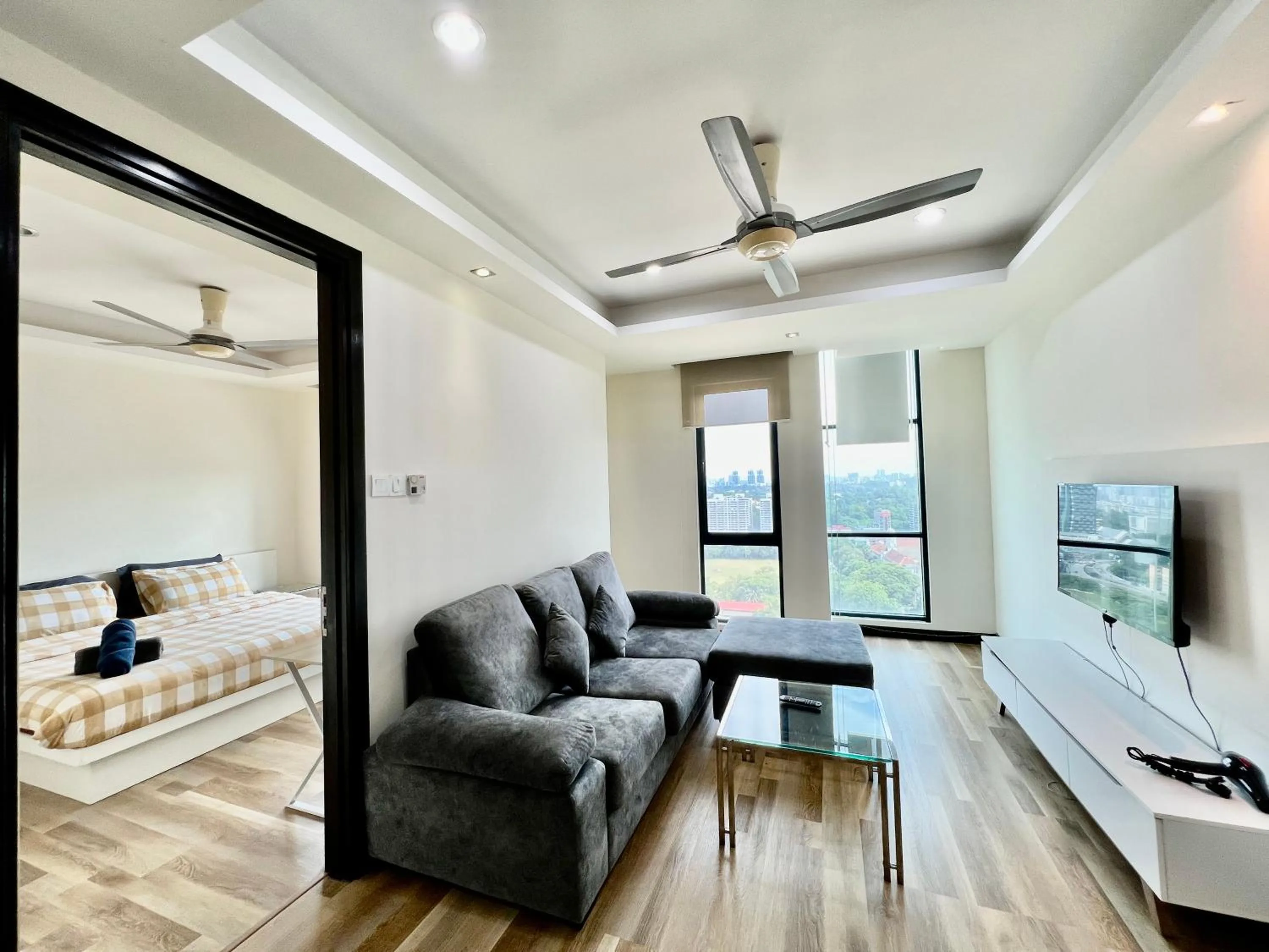 Bed in Casa Residency Service Apartment