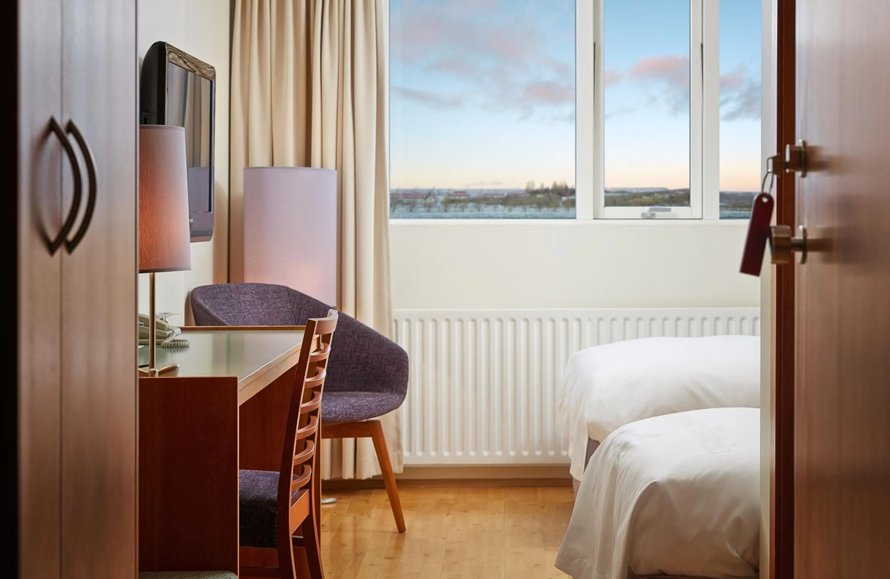 Bedroom, Bed in Hérað - Berjaya Iceland Hotels