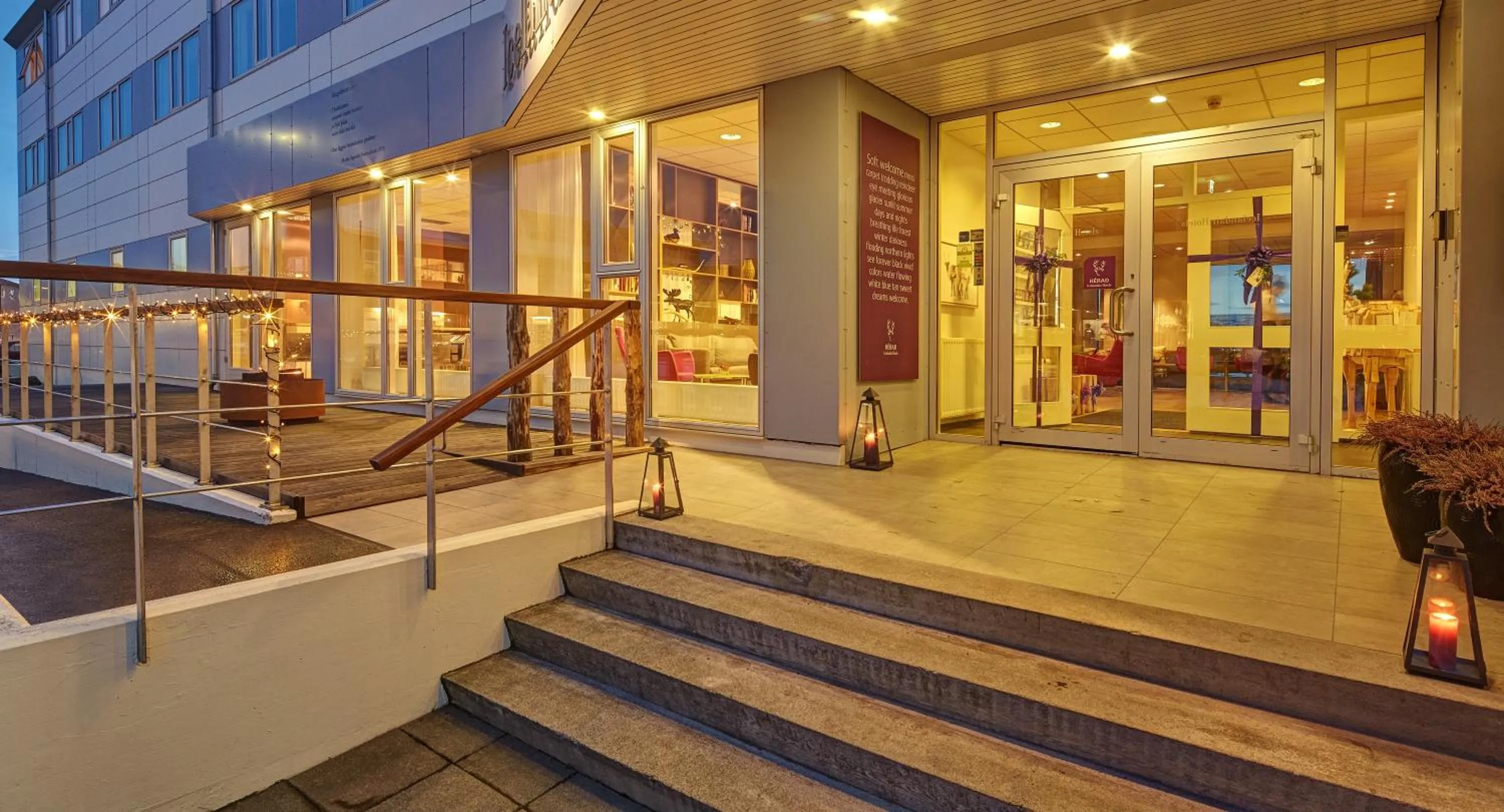 Property building in Hérað - Berjaya Iceland Hotels