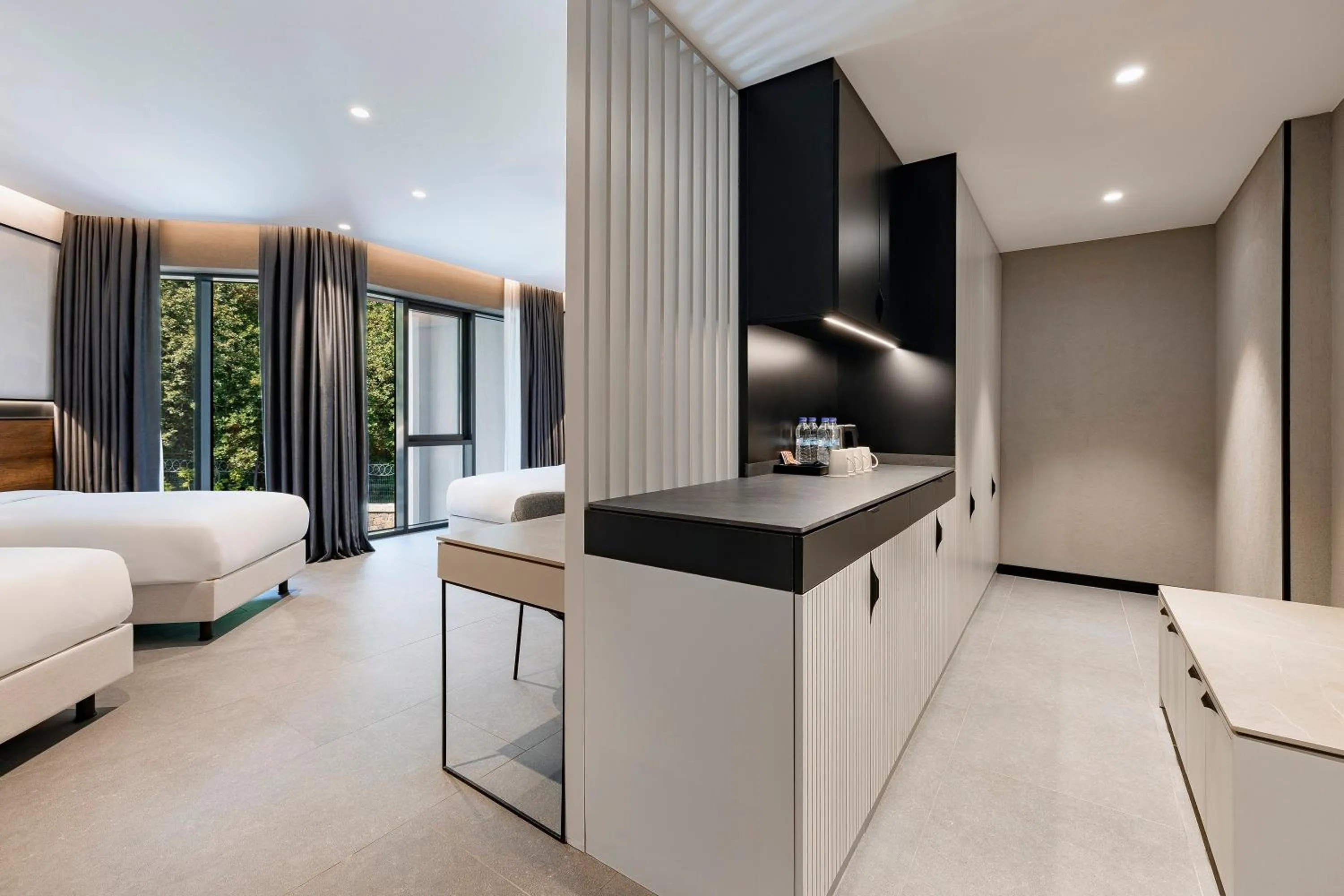 Bed in INVENTIST Hotel Sports Academy Istanbul