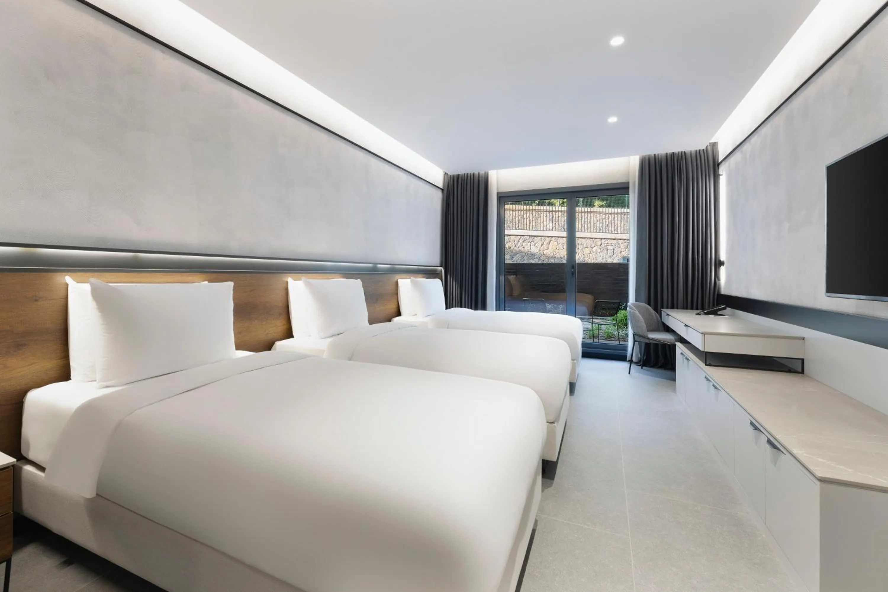 Bed in INVENTIST Hotel Sports Academy Istanbul