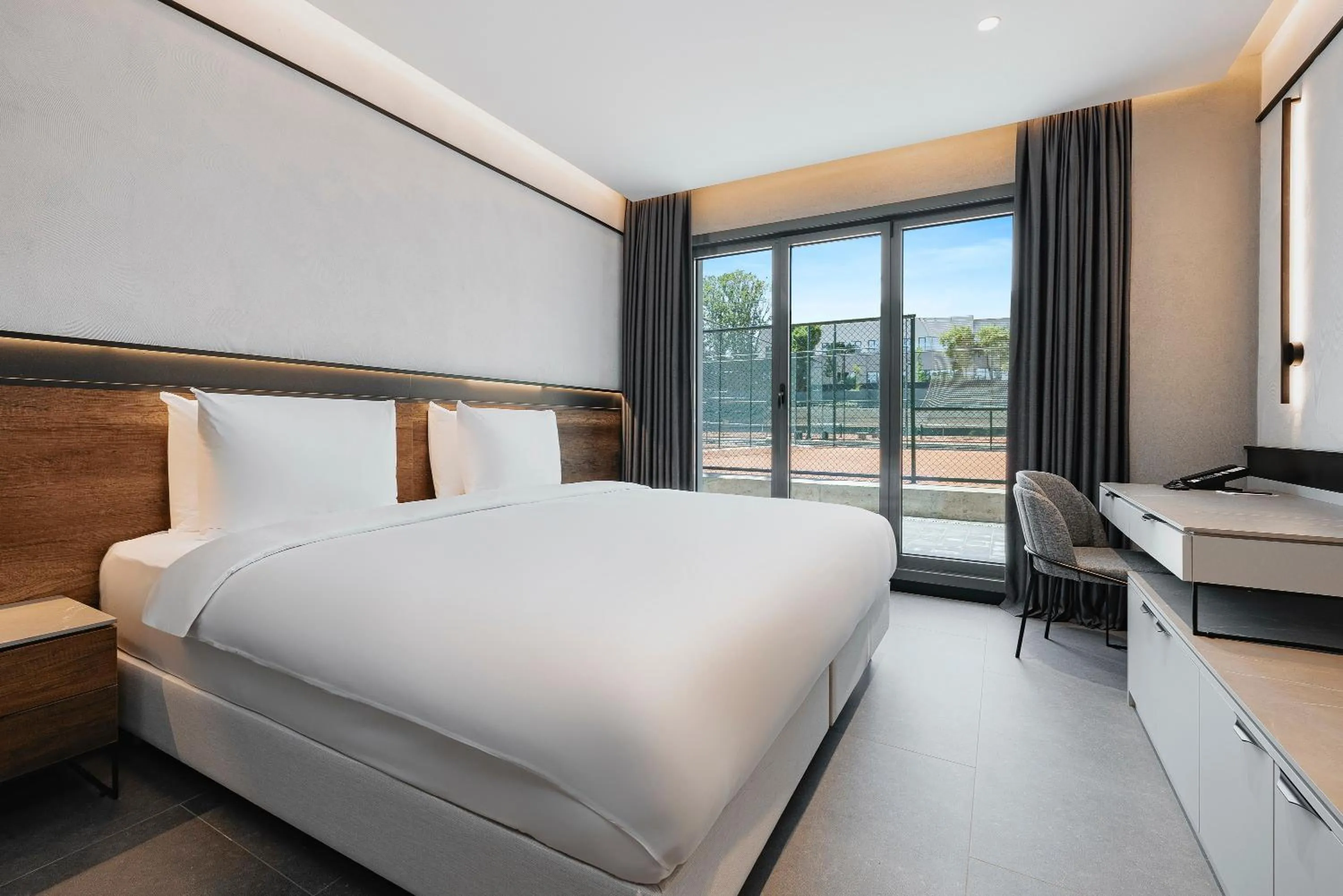 Bed in INVENTIST Hotel Sports Academy Istanbul