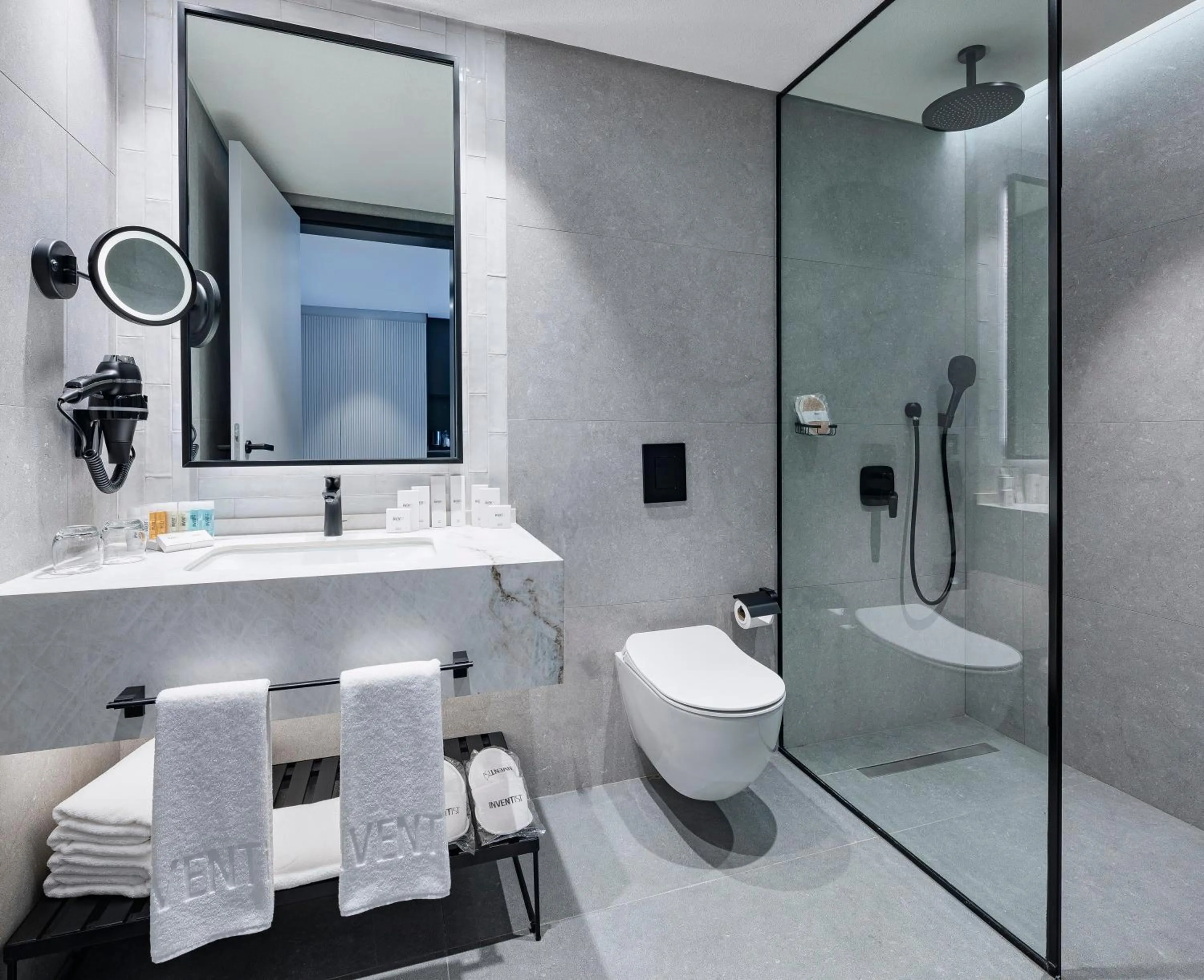 Shower in INVENTIST Hotel Sports Academy Istanbul