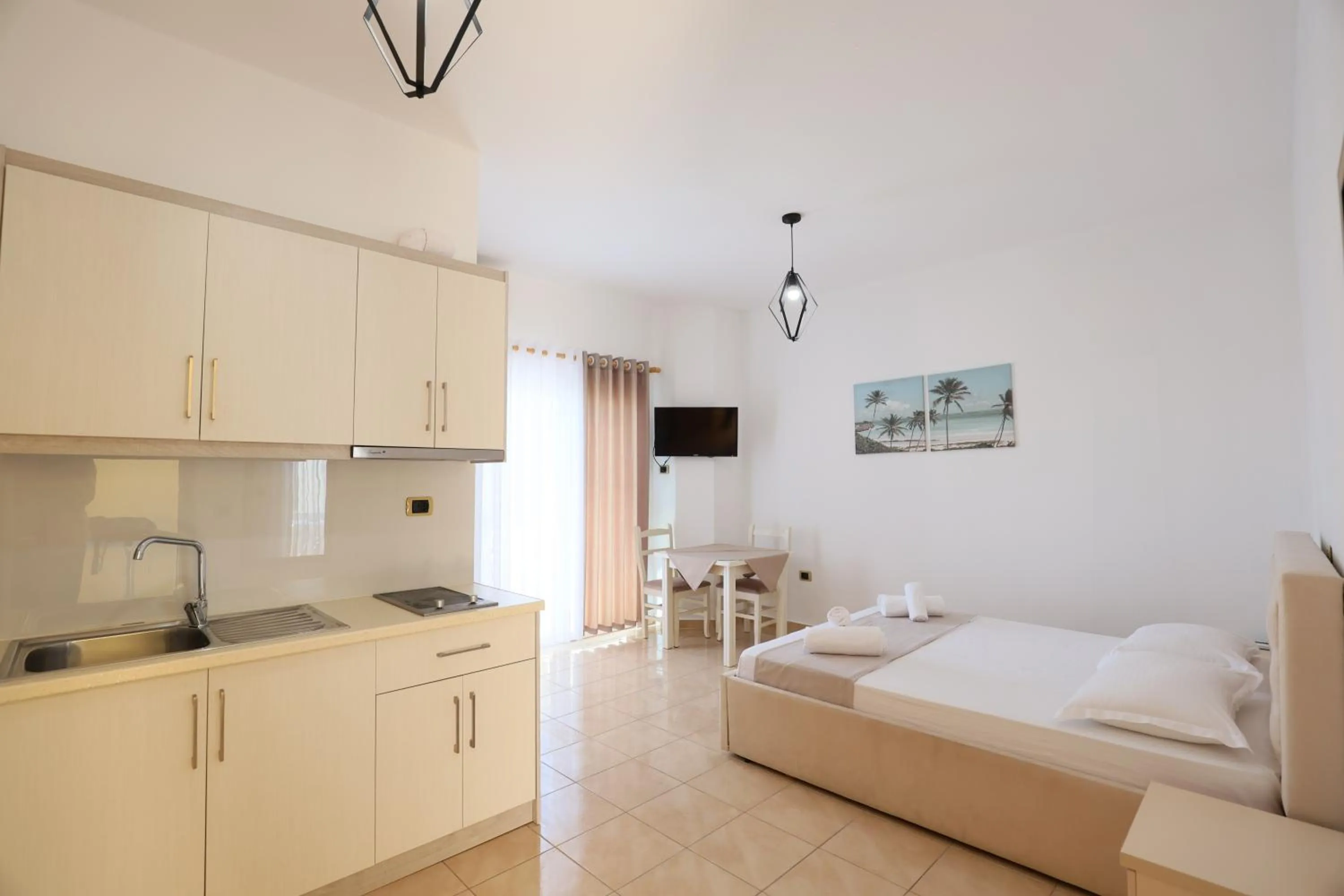 Bed in Michelle Apartments