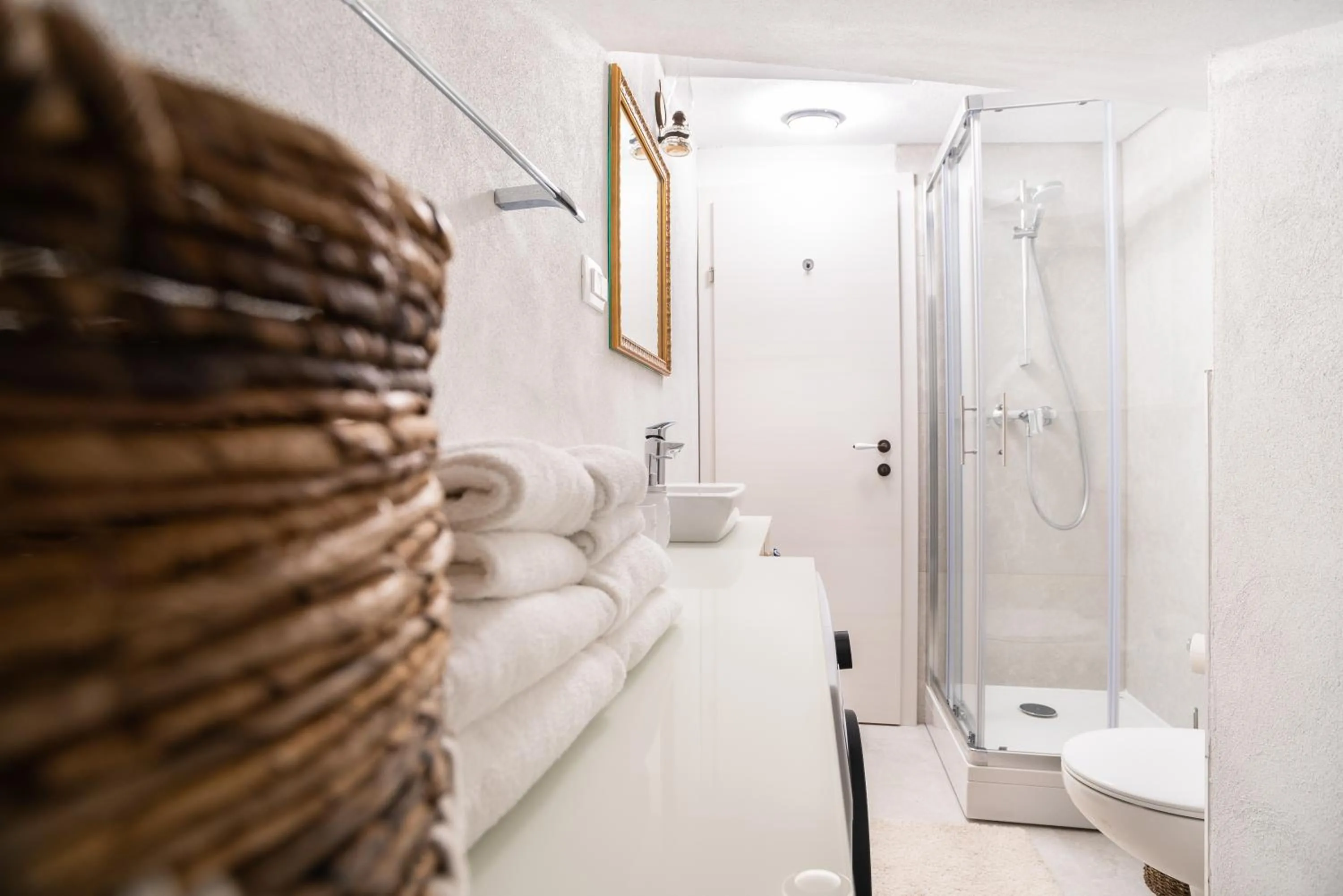 Shower in Selamare Apartment by Locap Group