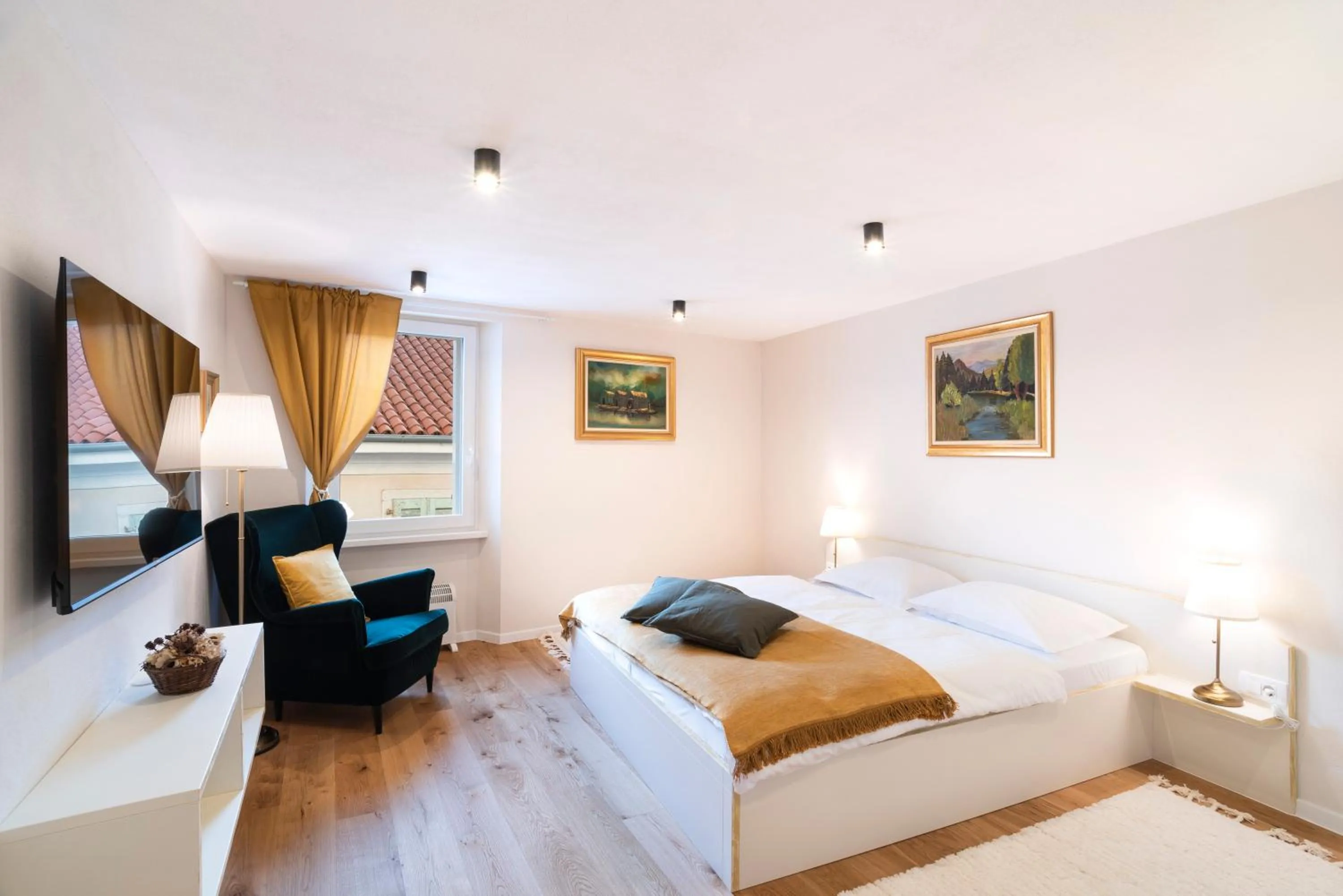 Bed in Selamare Apartment by Locap Group