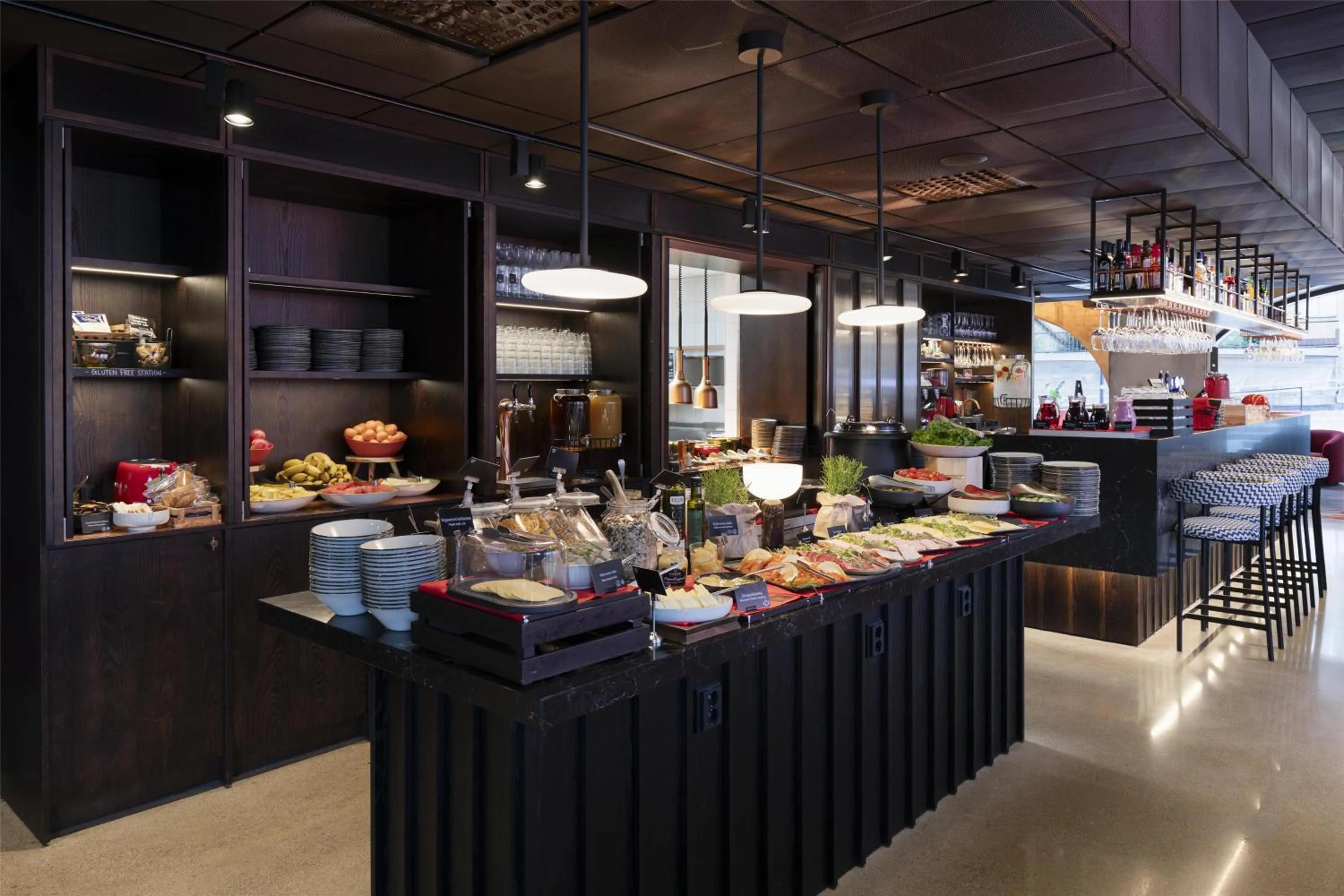 Breakfast in Radisson RED Helsinki