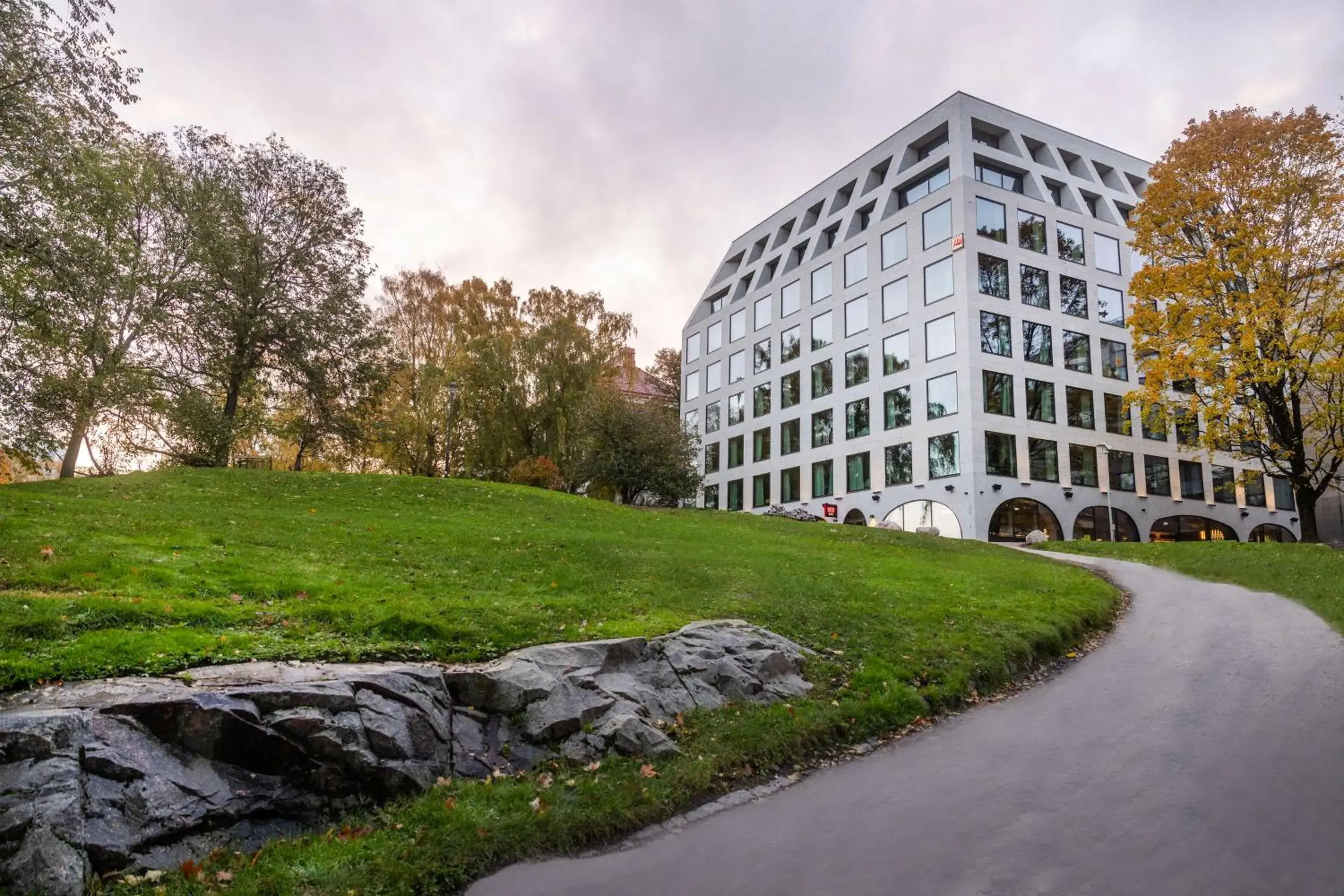 Property building in Radisson RED Helsinki Property building in Radisson RED Helsinki