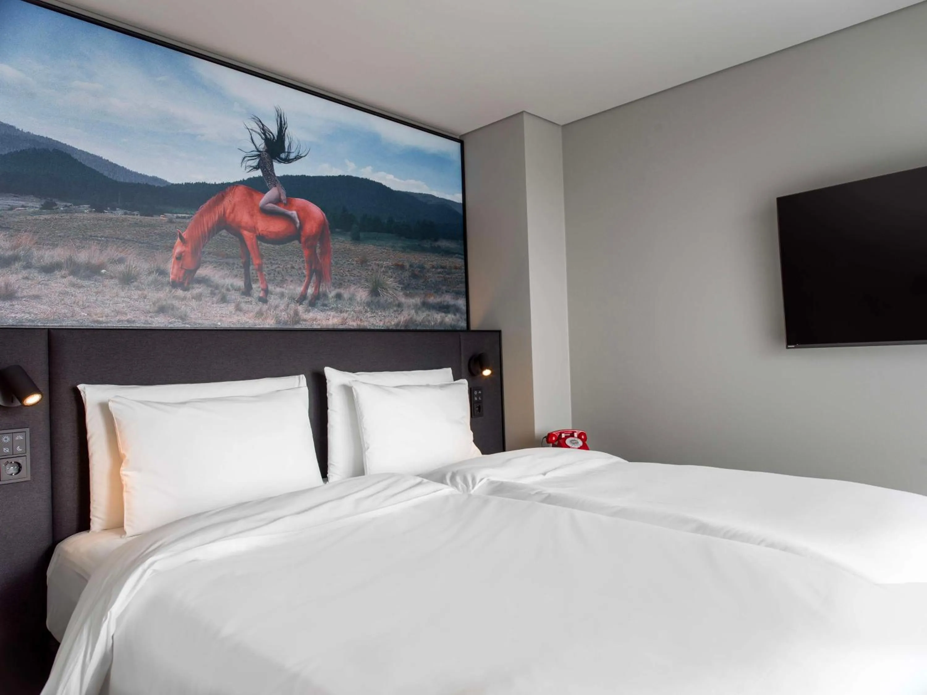 Bedroom, Bed in Radisson RED Helsinki