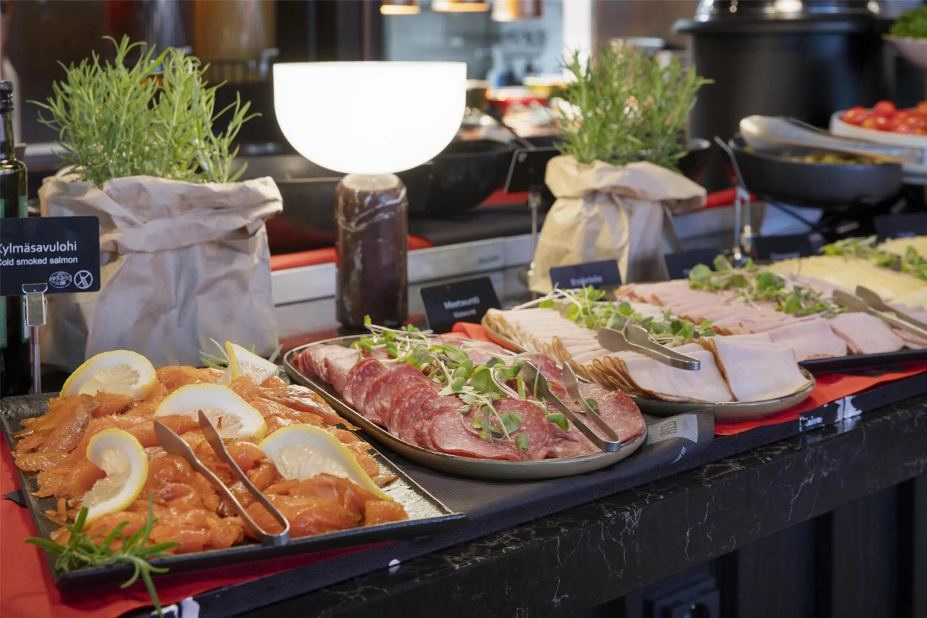 Breakfast in Radisson RED Helsinki