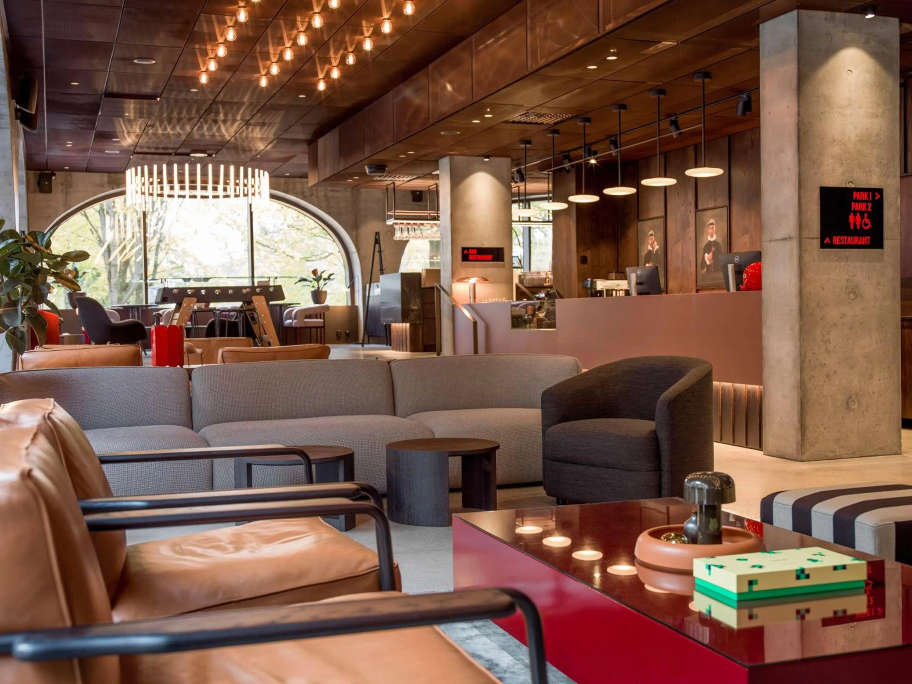 Lobby or reception in Radisson RED Helsinki