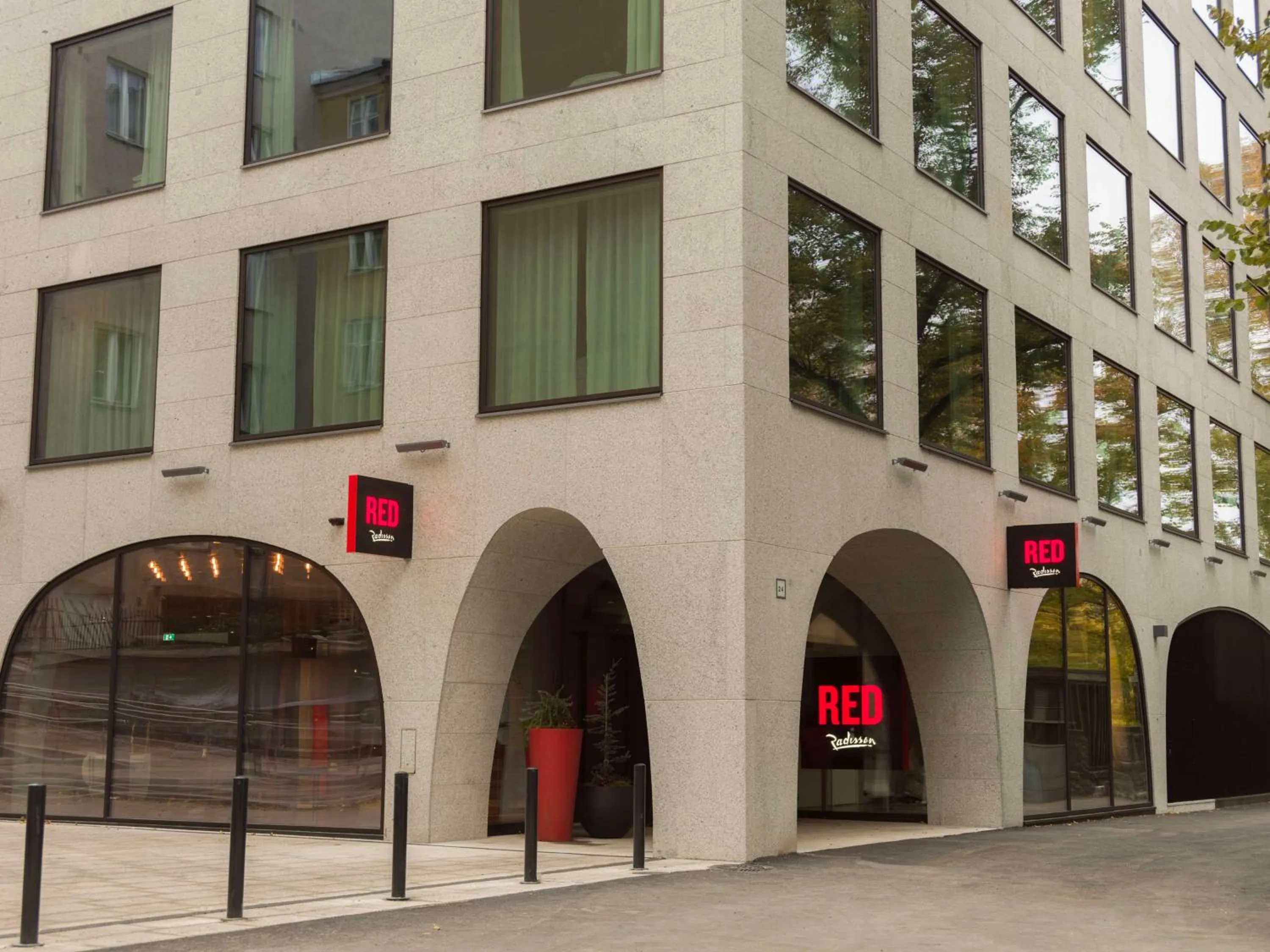 Property building in Radisson RED Helsinki