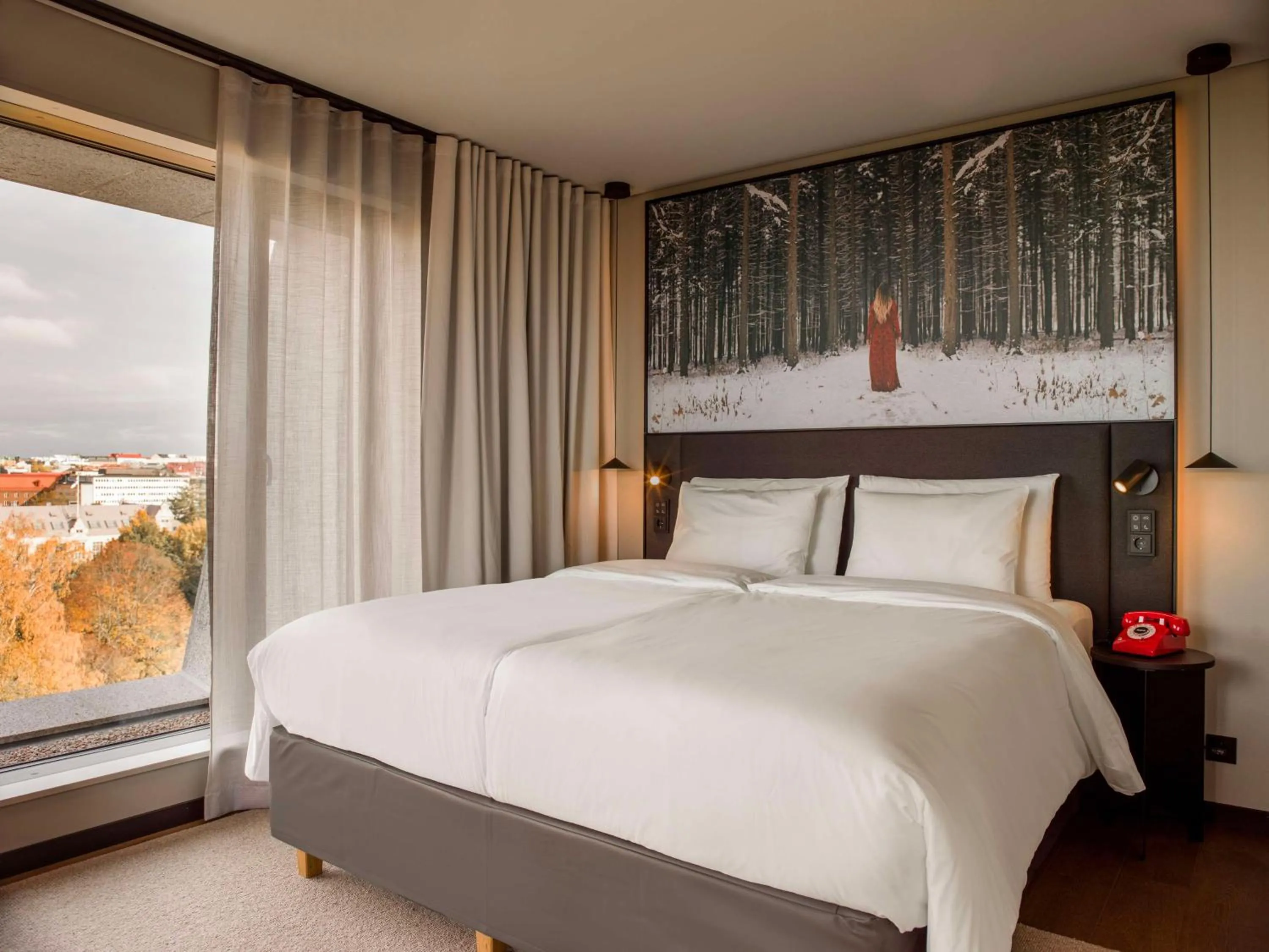 Bedroom, Bed in Radisson RED Helsinki