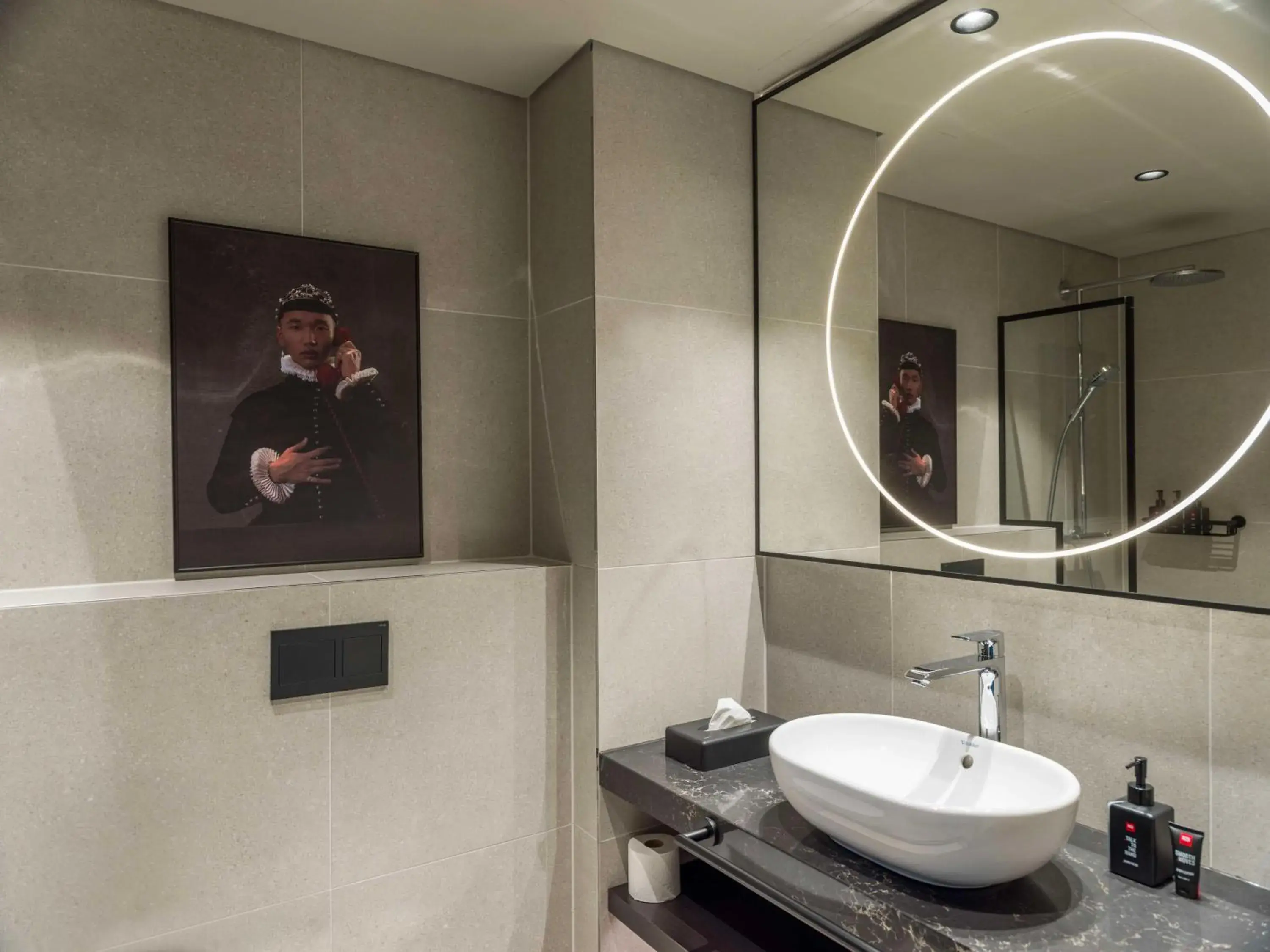 Bathroom in Radisson RED Helsinki Bathroom in Radisson RED Helsinki