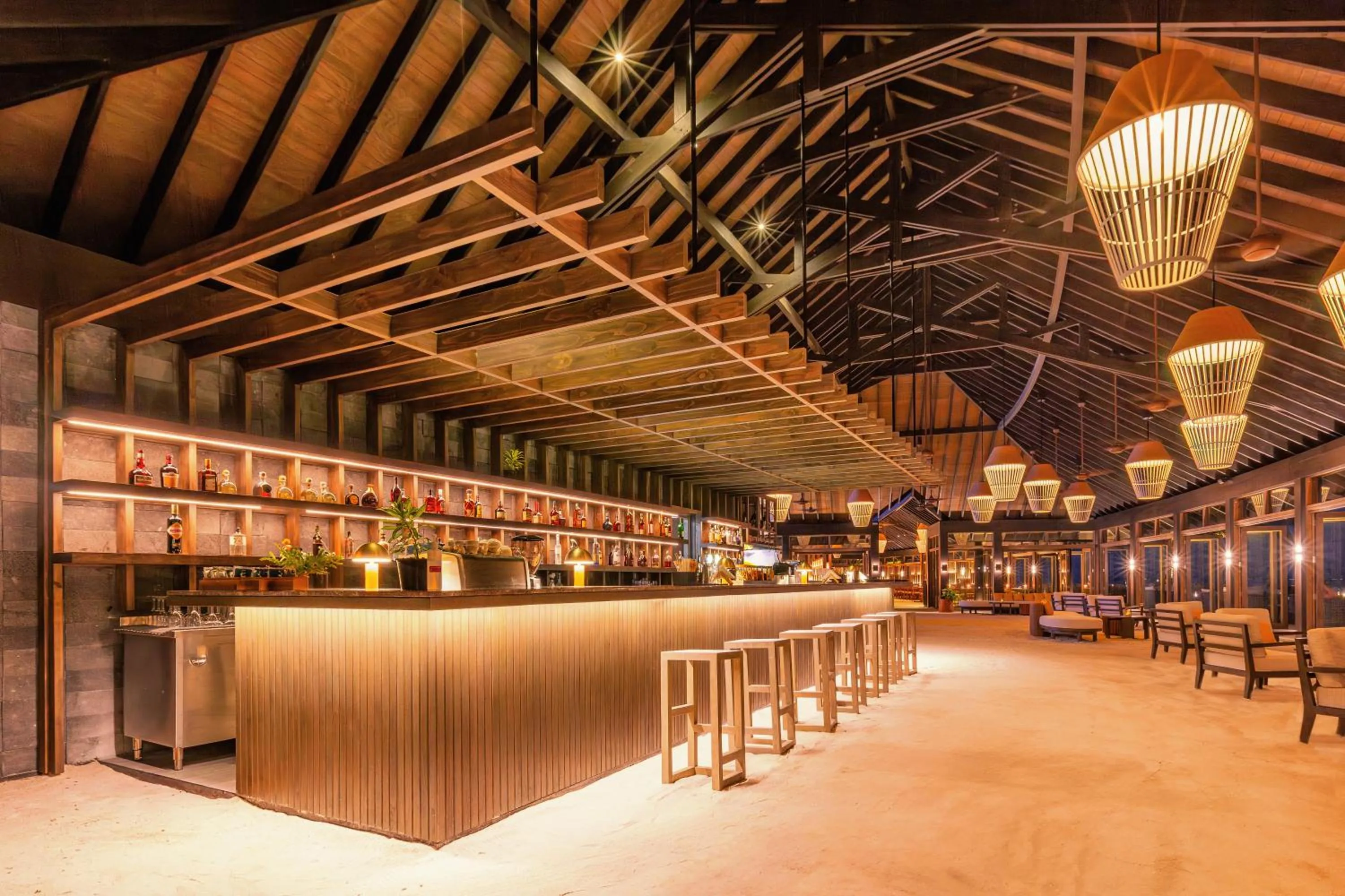 Lounge or bar in Jawakara Islands Maldives