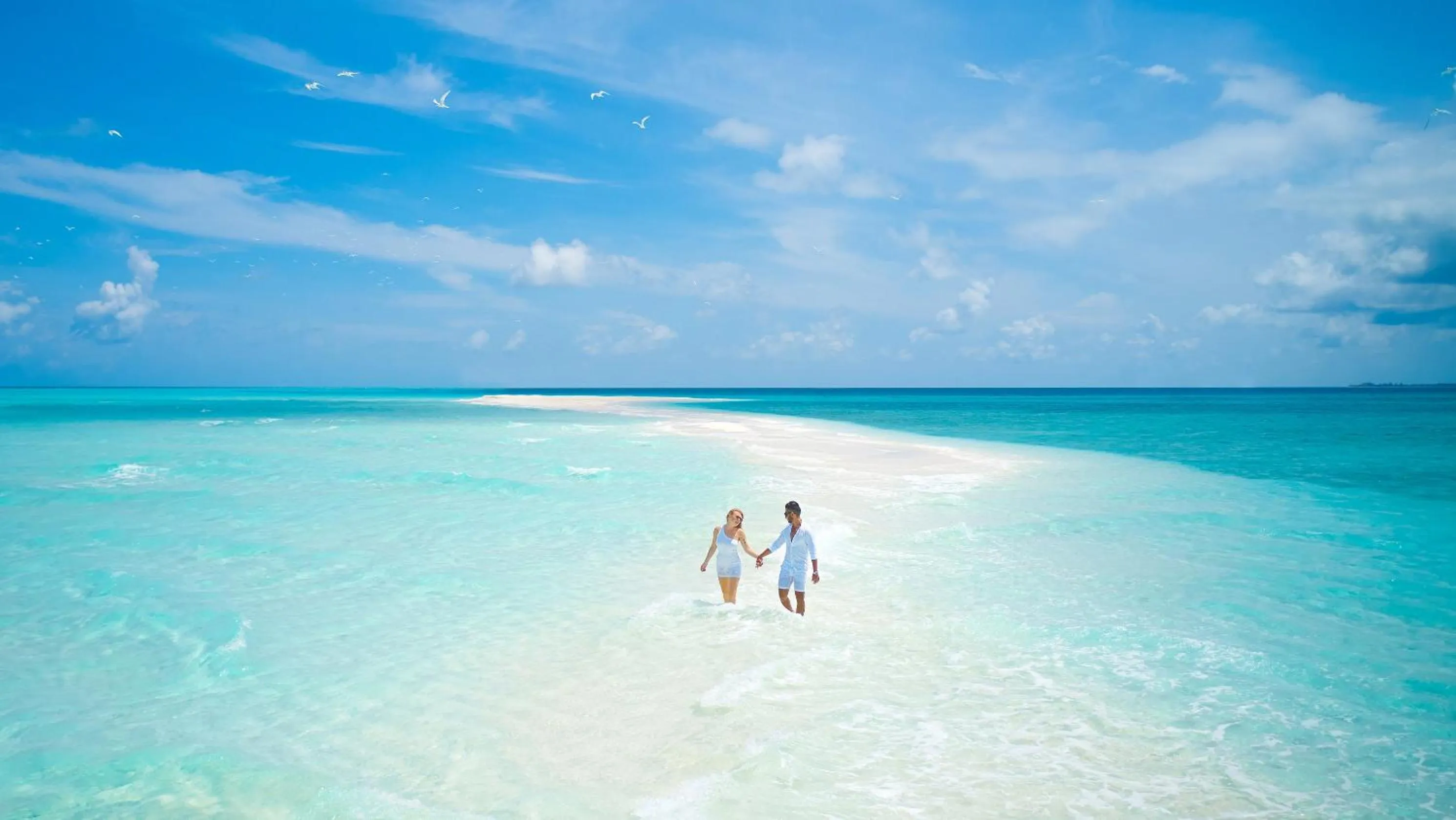 Natural landscape in Jawakara Islands Maldives