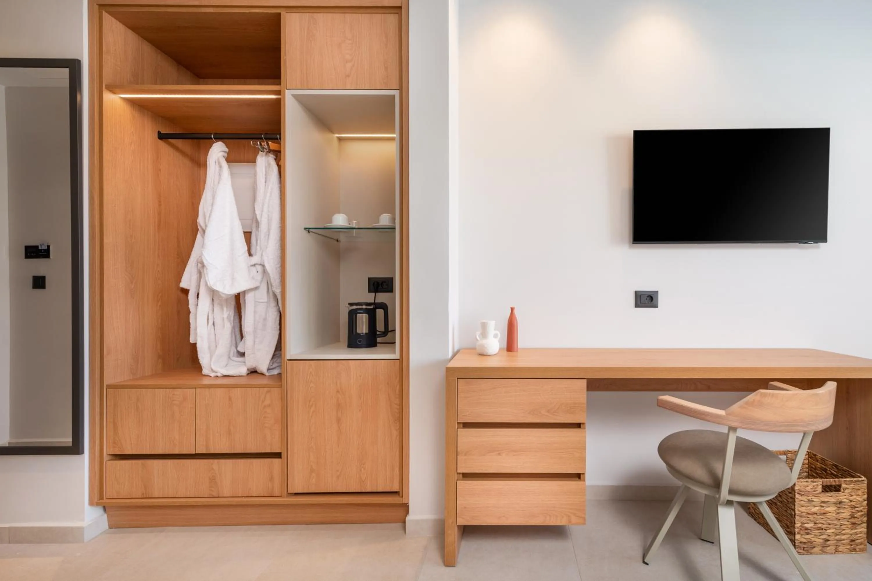 wardrobe in Paralos Kyma Dunes Adults Only
