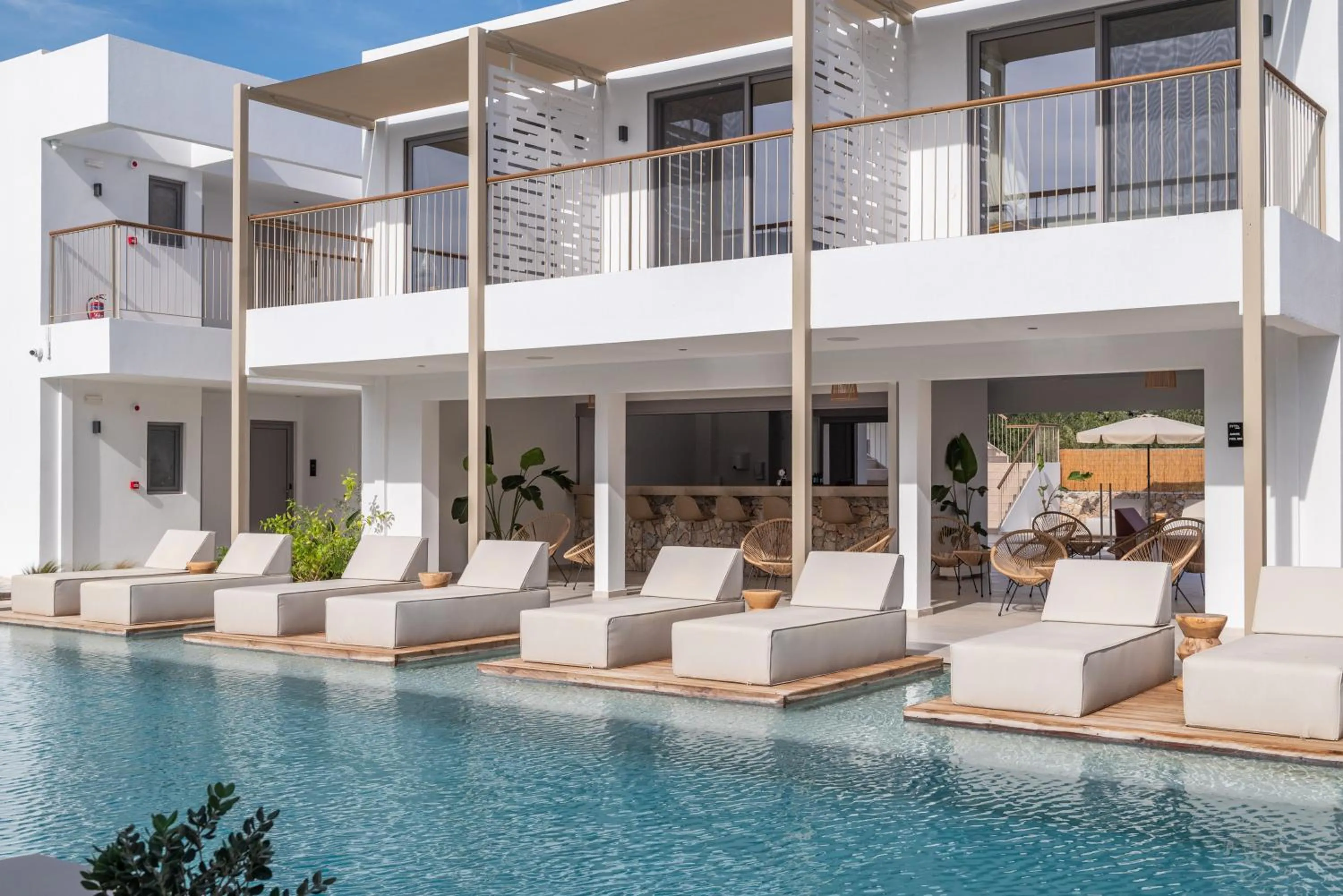 Swimming pool in Paralos Kyma Dunes Adults Only