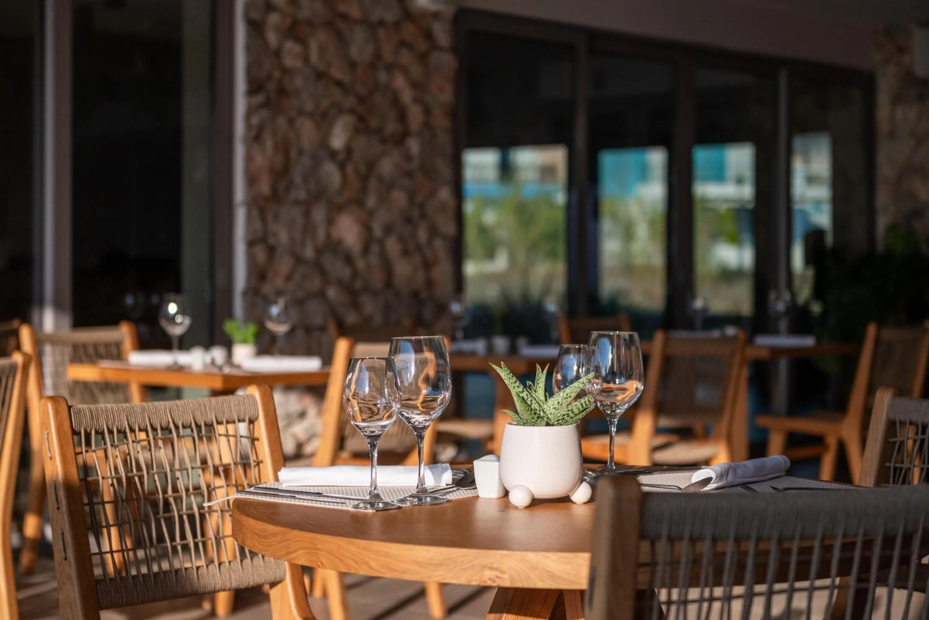 Restaurant/places to eat in Paralos Kyma Dunes Adults Only