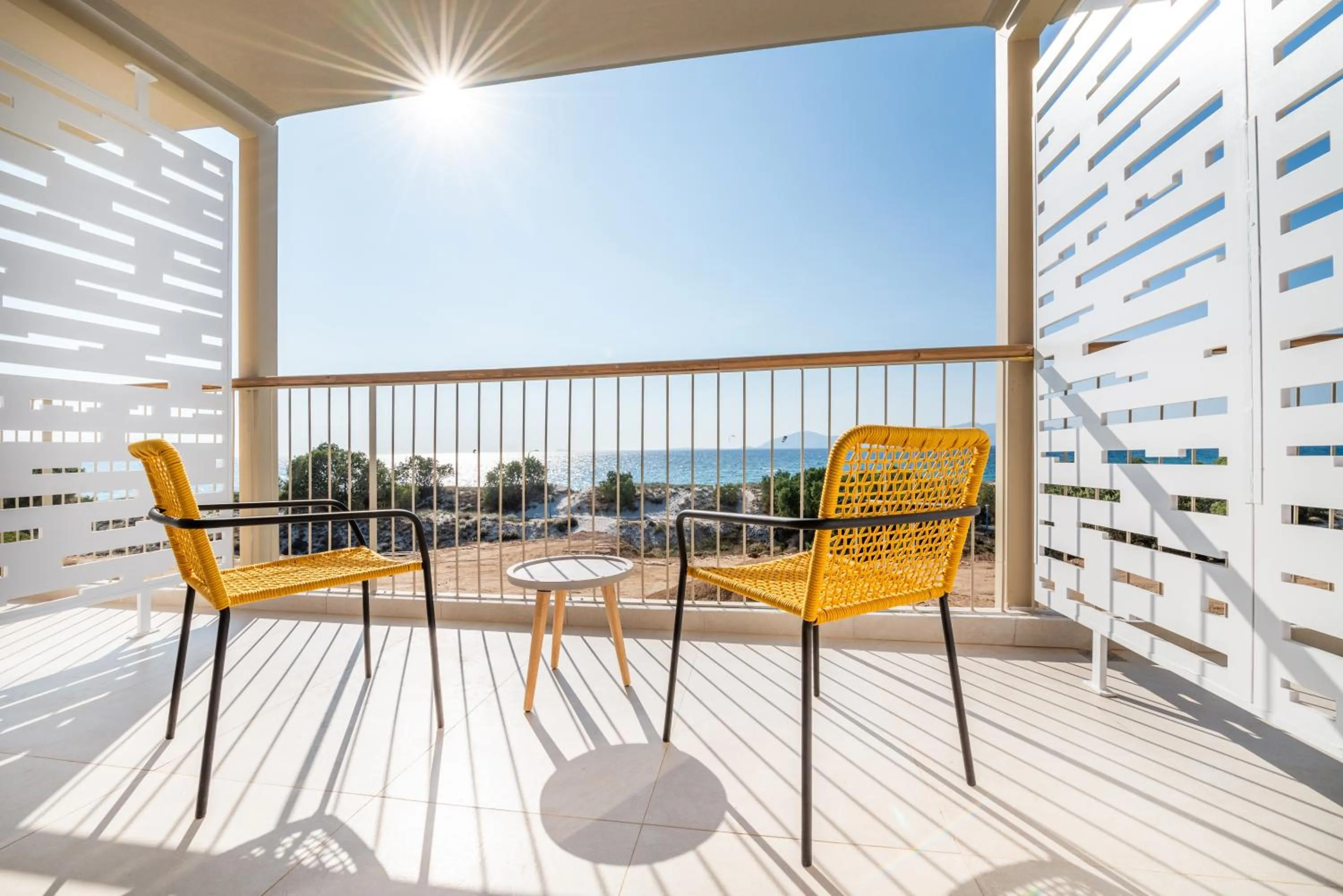 Balcony/Terrace in Paralos Kyma Dunes Adults Only