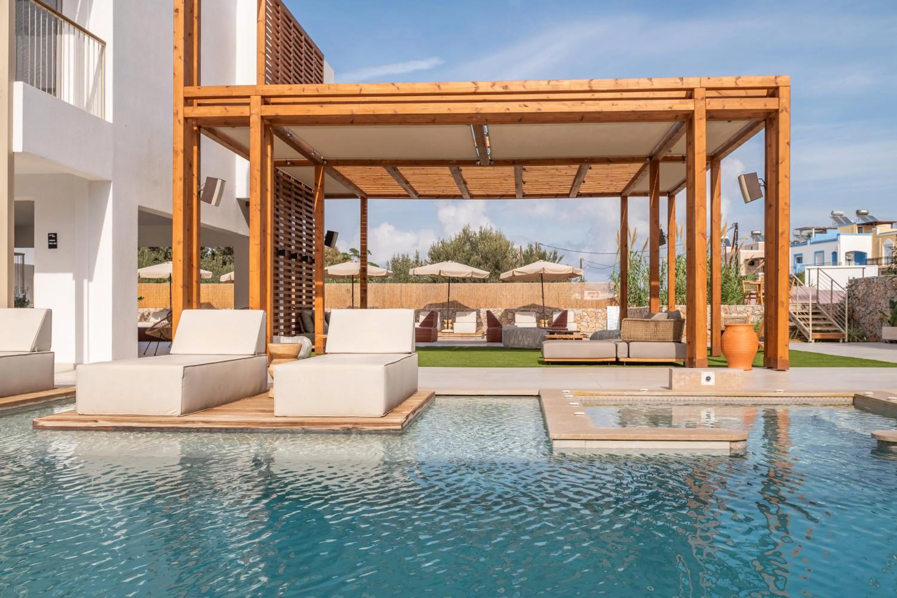 sunbed in Paralos Kyma Dunes Adults Only