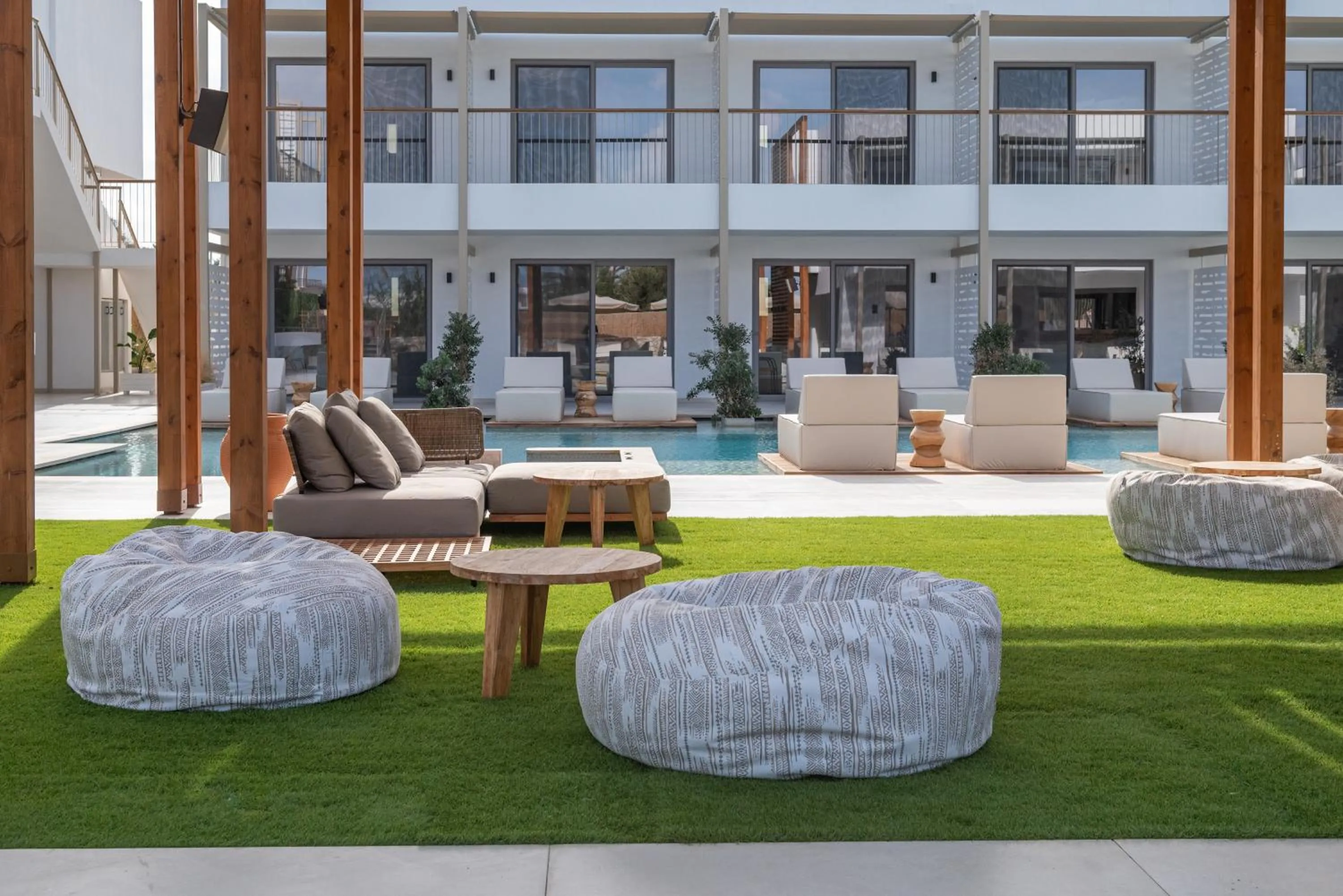 Swimming pool in Paralos Kyma Dunes Adults Only