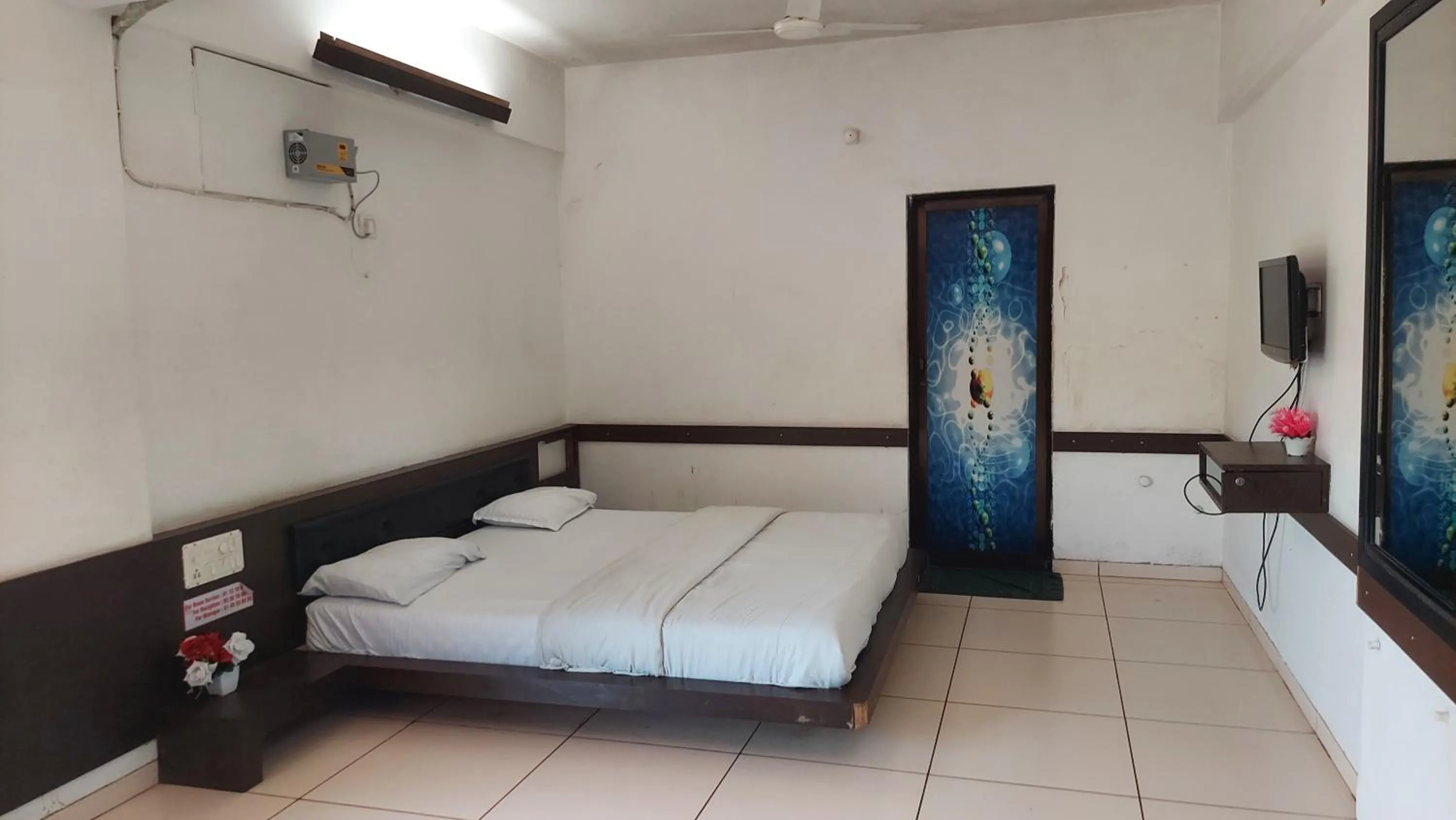 Photo of the whole room, Bed in CBC Residency, Karjat