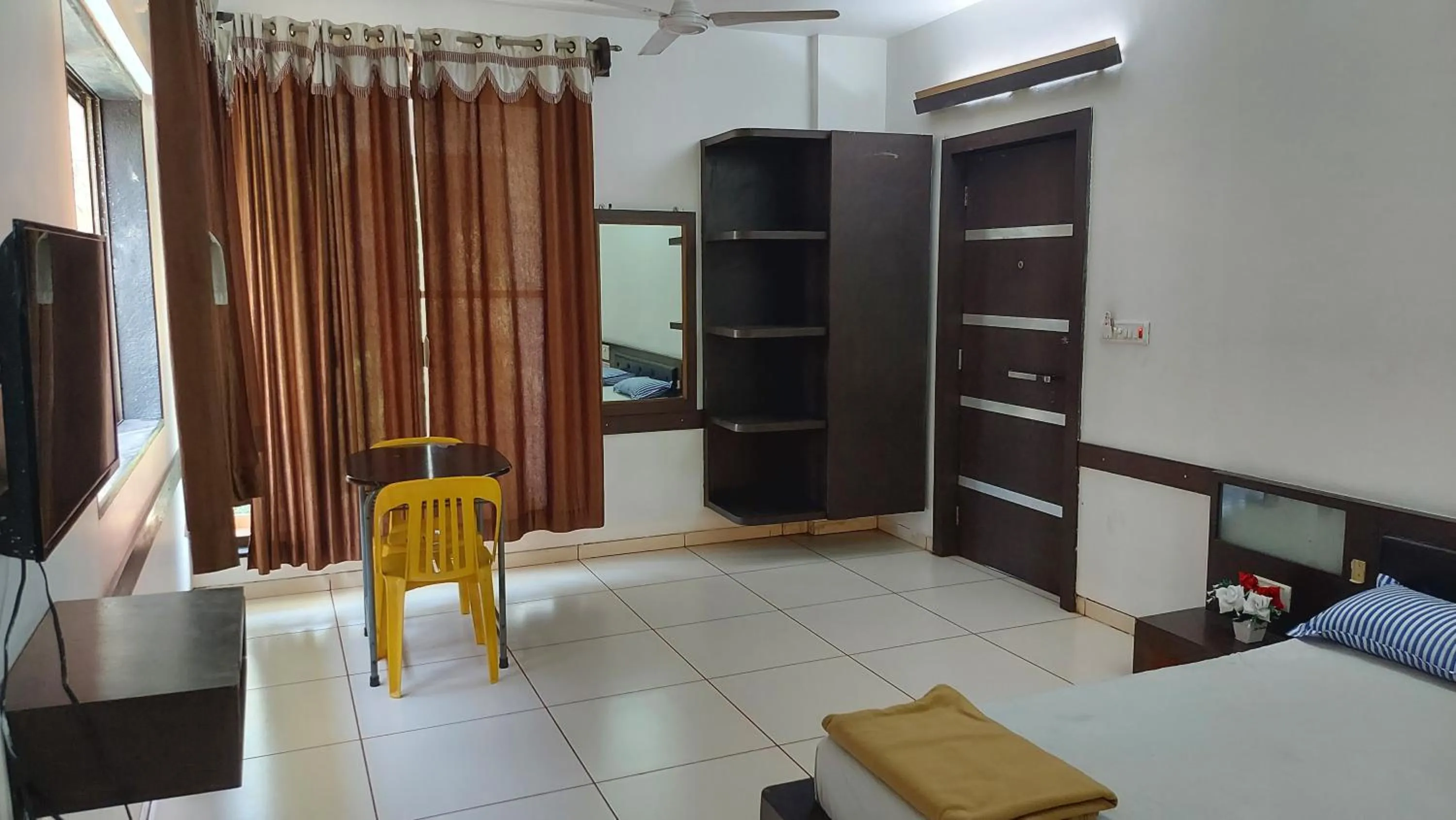 Bedroom, Bed in CBC Residency, Karjat