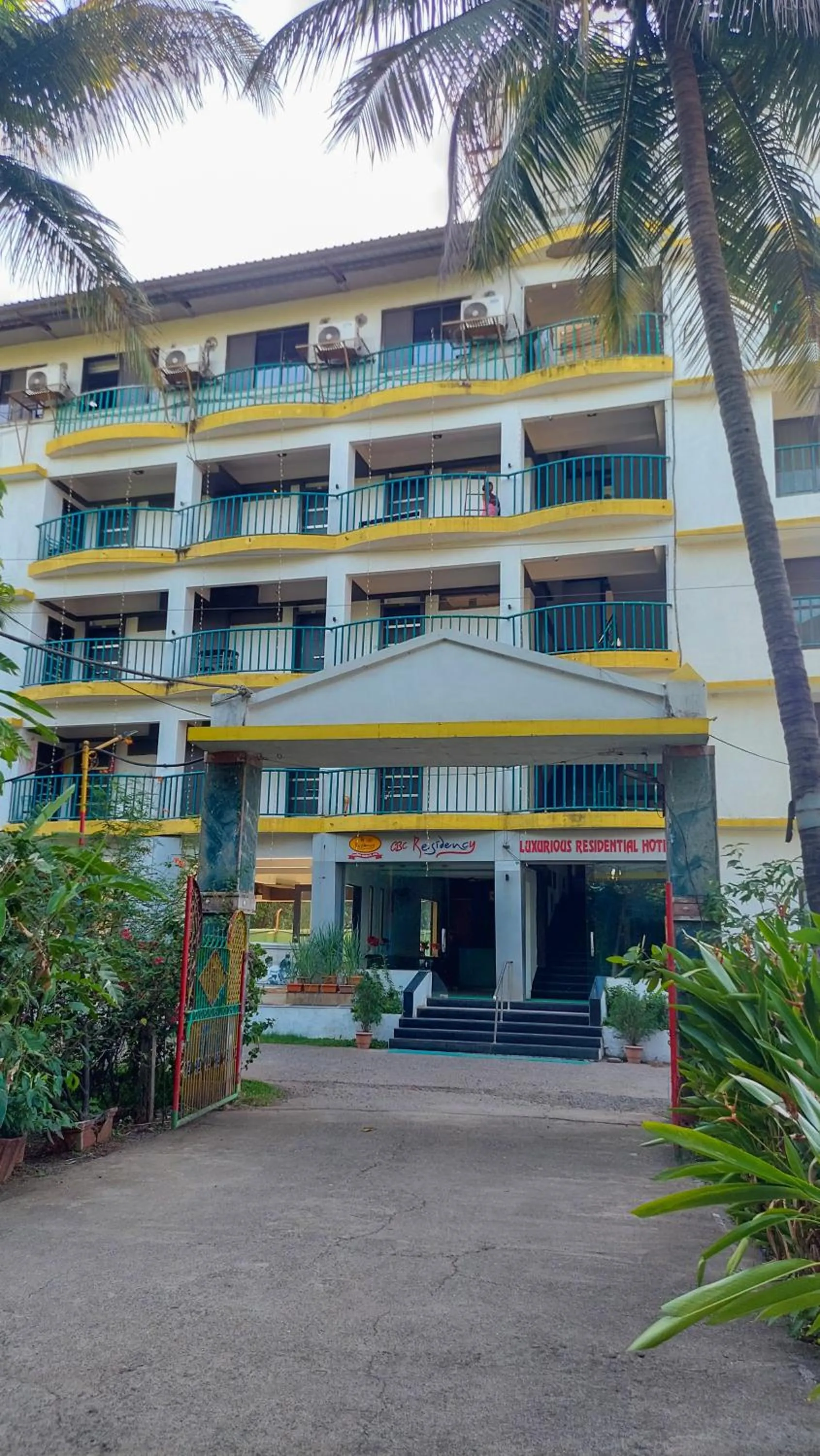 Facade/entrance in CBC Residency, Karjat
