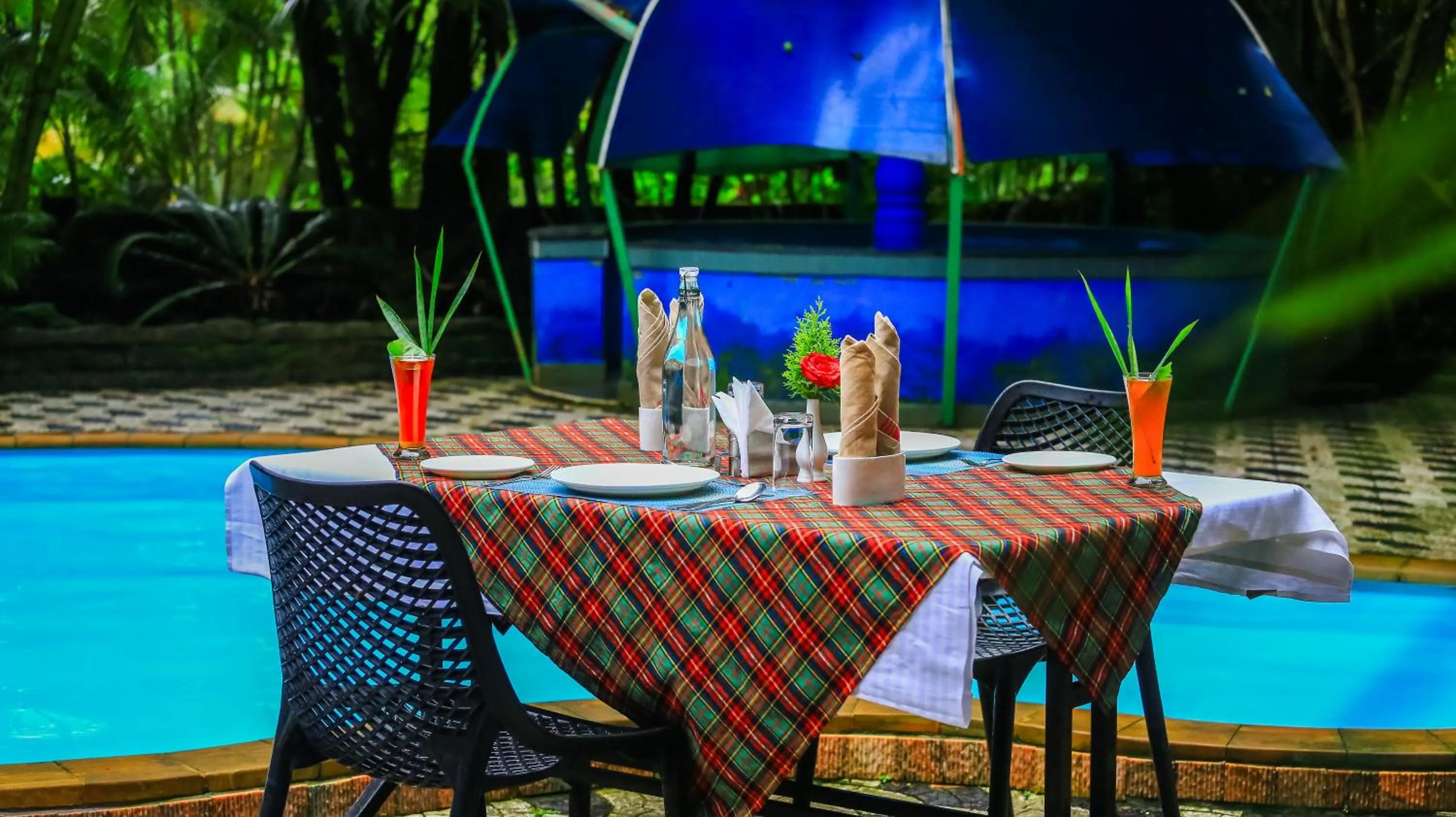 Dining area in Spring Muunnar, Munnar