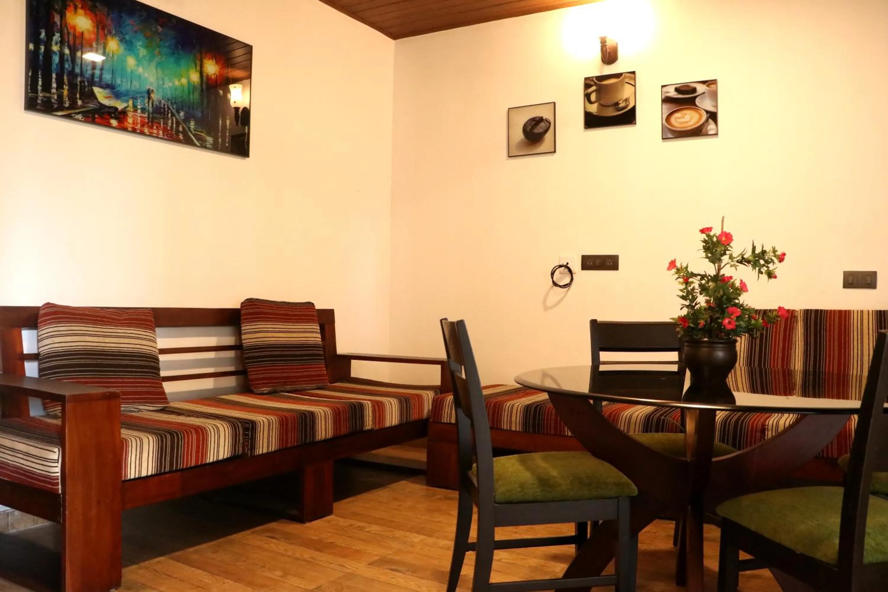 Living room in Spring Muunnar, Munnar