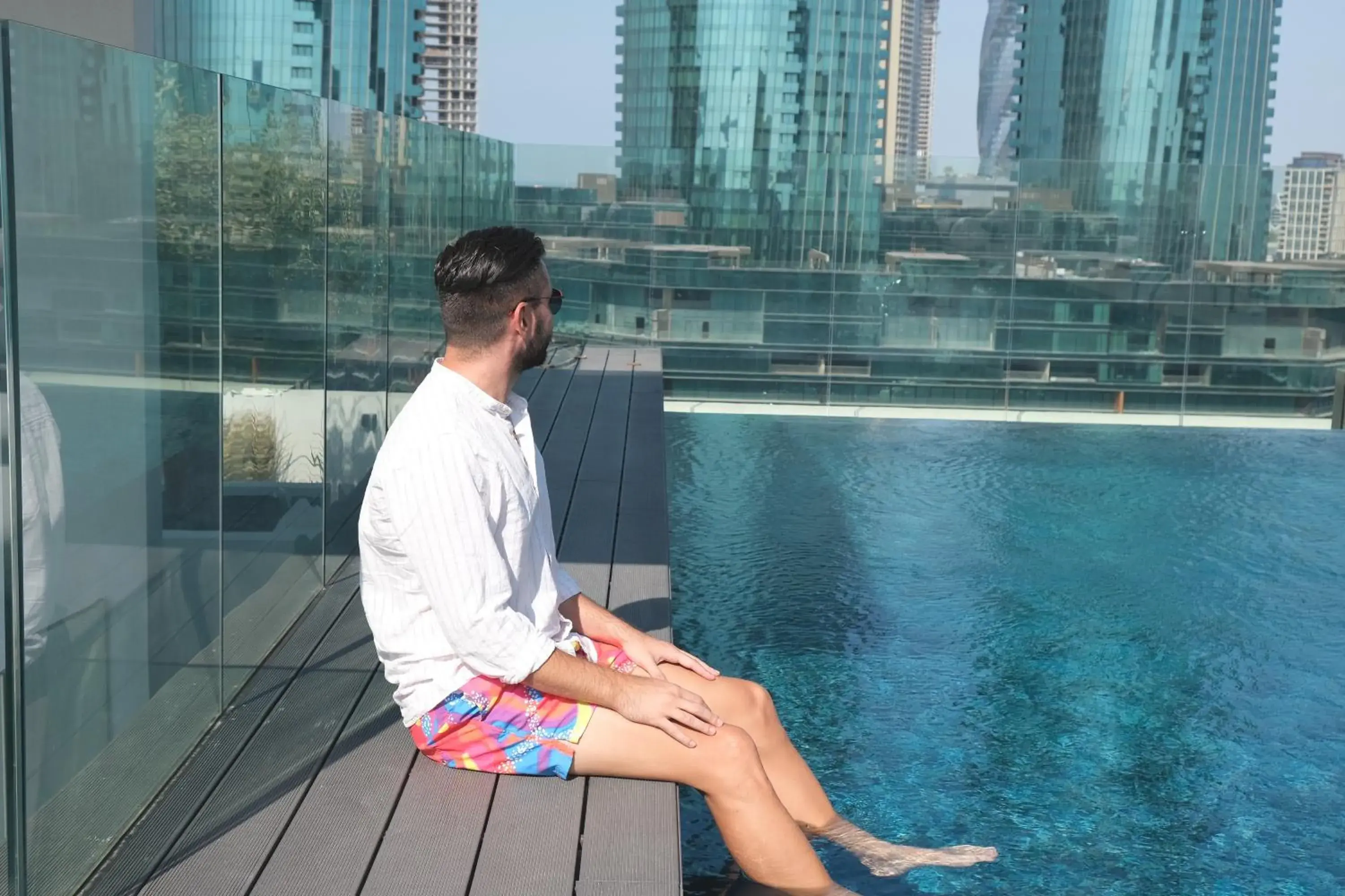 Swimming pool in Charthouse Bahrain Swimming pool in Charthouse Bahrain