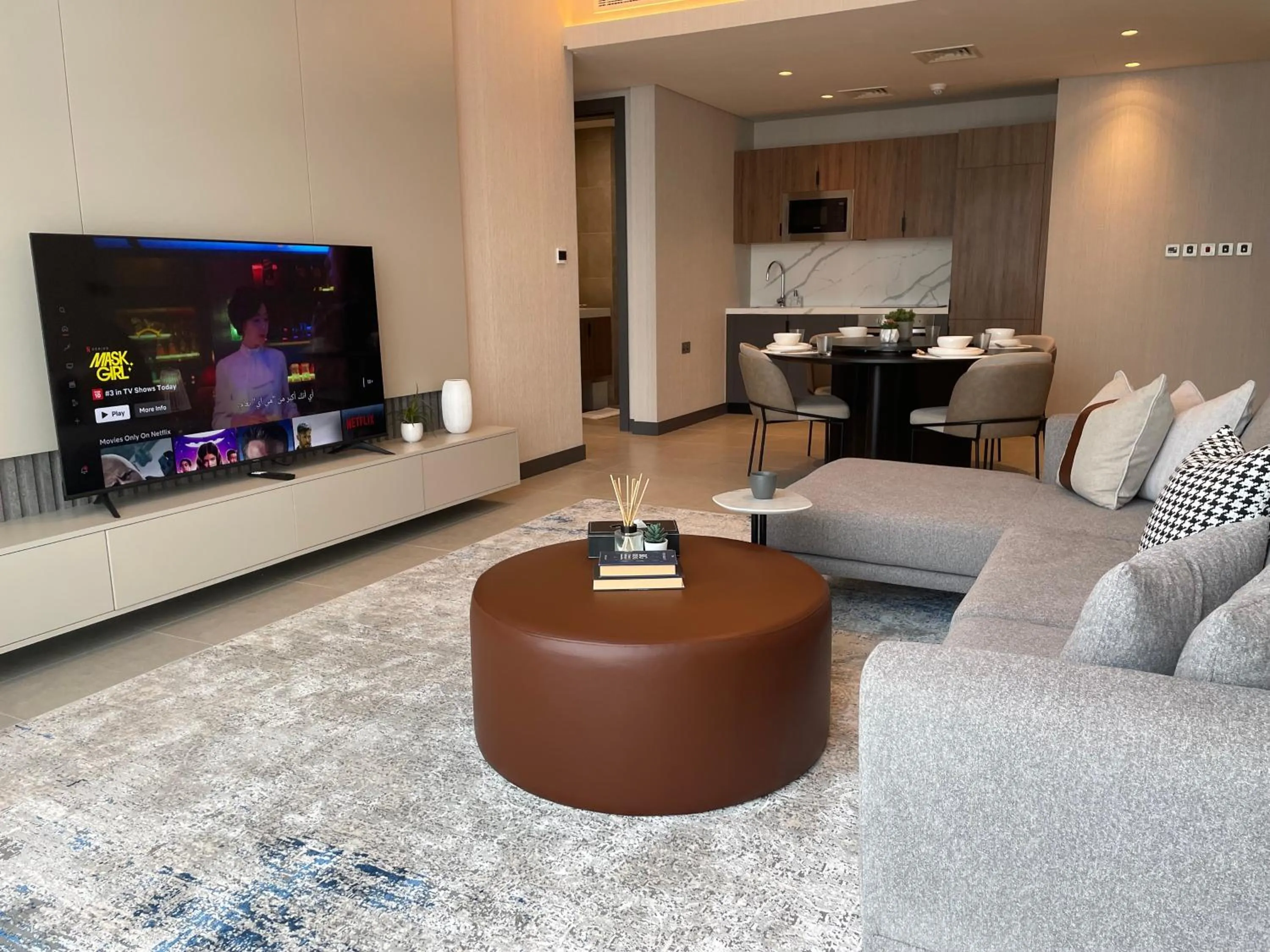 Living room in Charthouse Bahrain