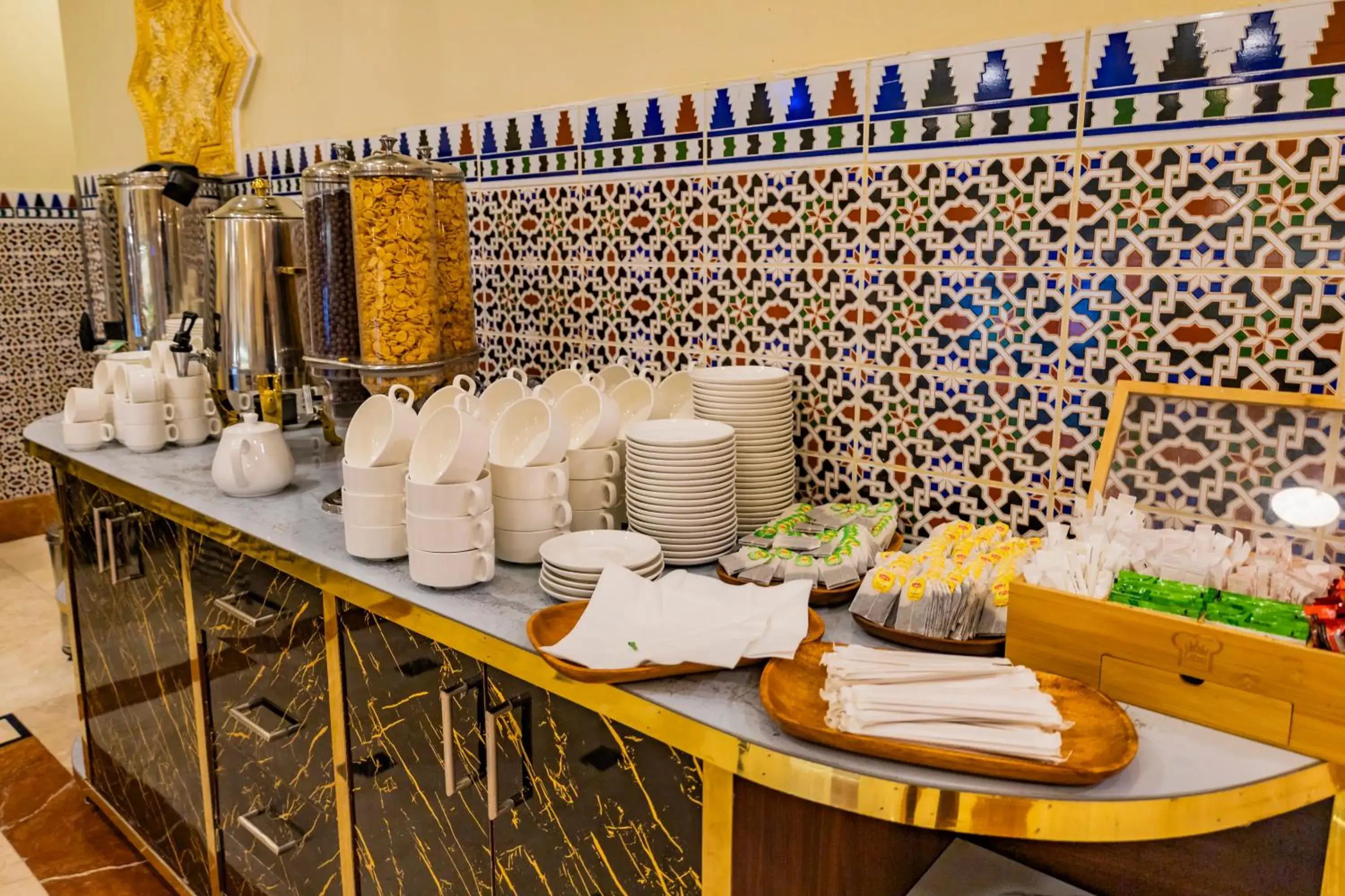 Breakfast in Waqf Othman Bin Affan Hotel Breakfast in Waqf Othman Bin Affan Hotel