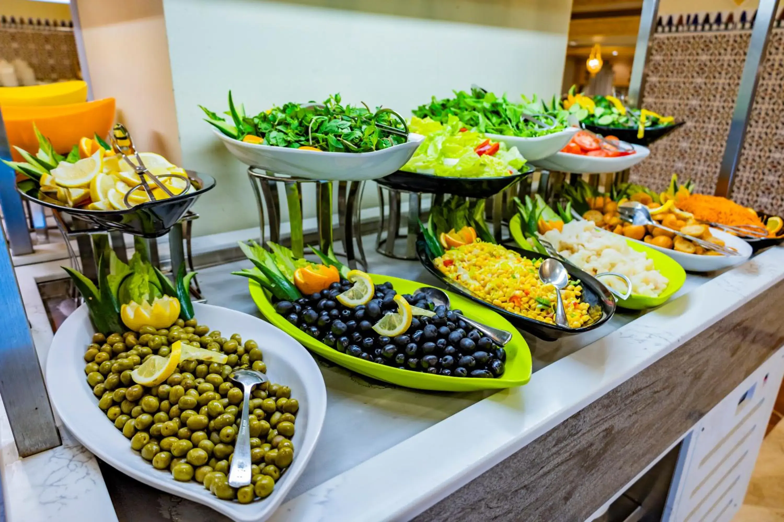 Breakfast in Waqf Othman Bin Affan Hotel Breakfast in Waqf Othman Bin Affan Hotel
