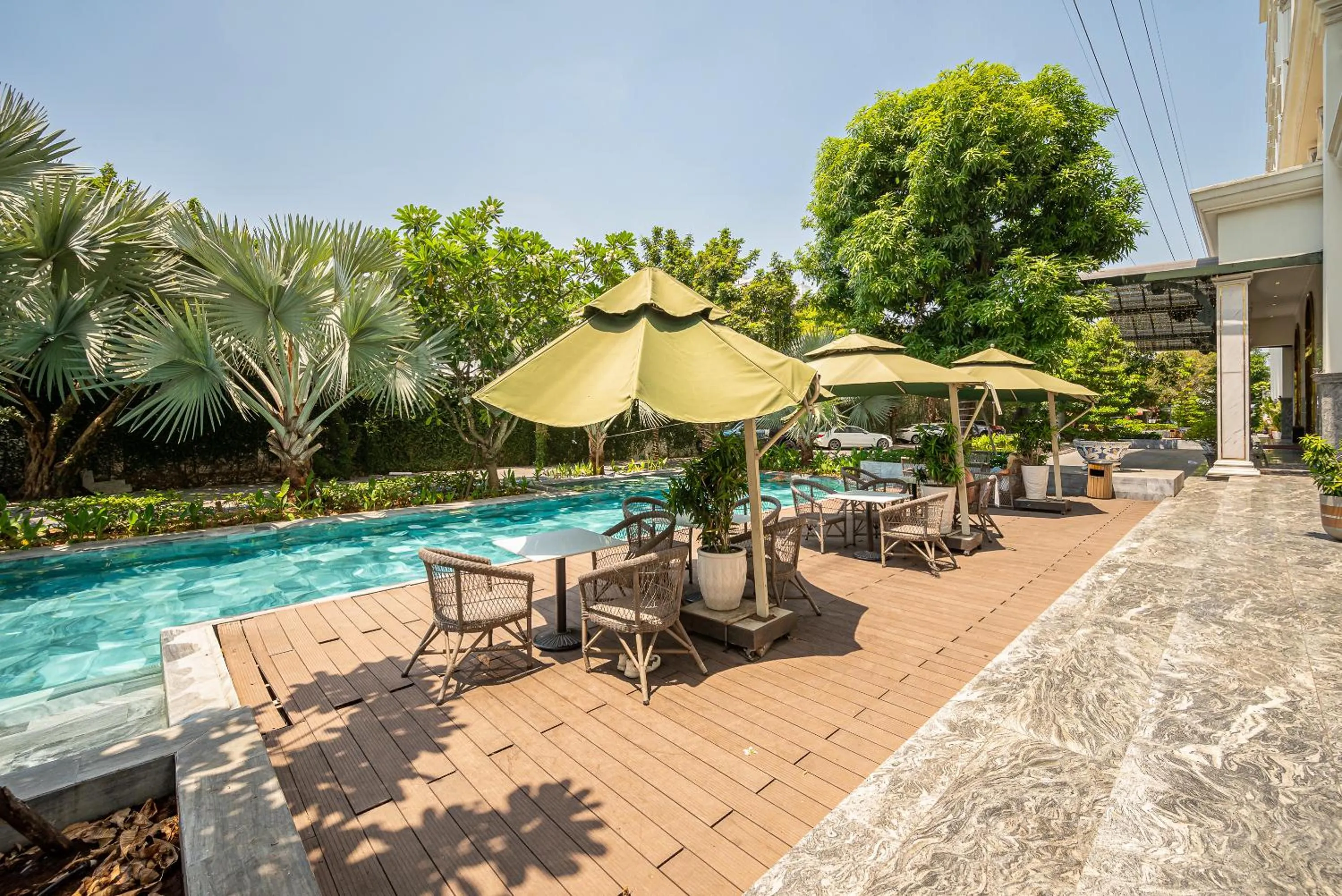 Patio in Cozrum Homes - Sonata Residence