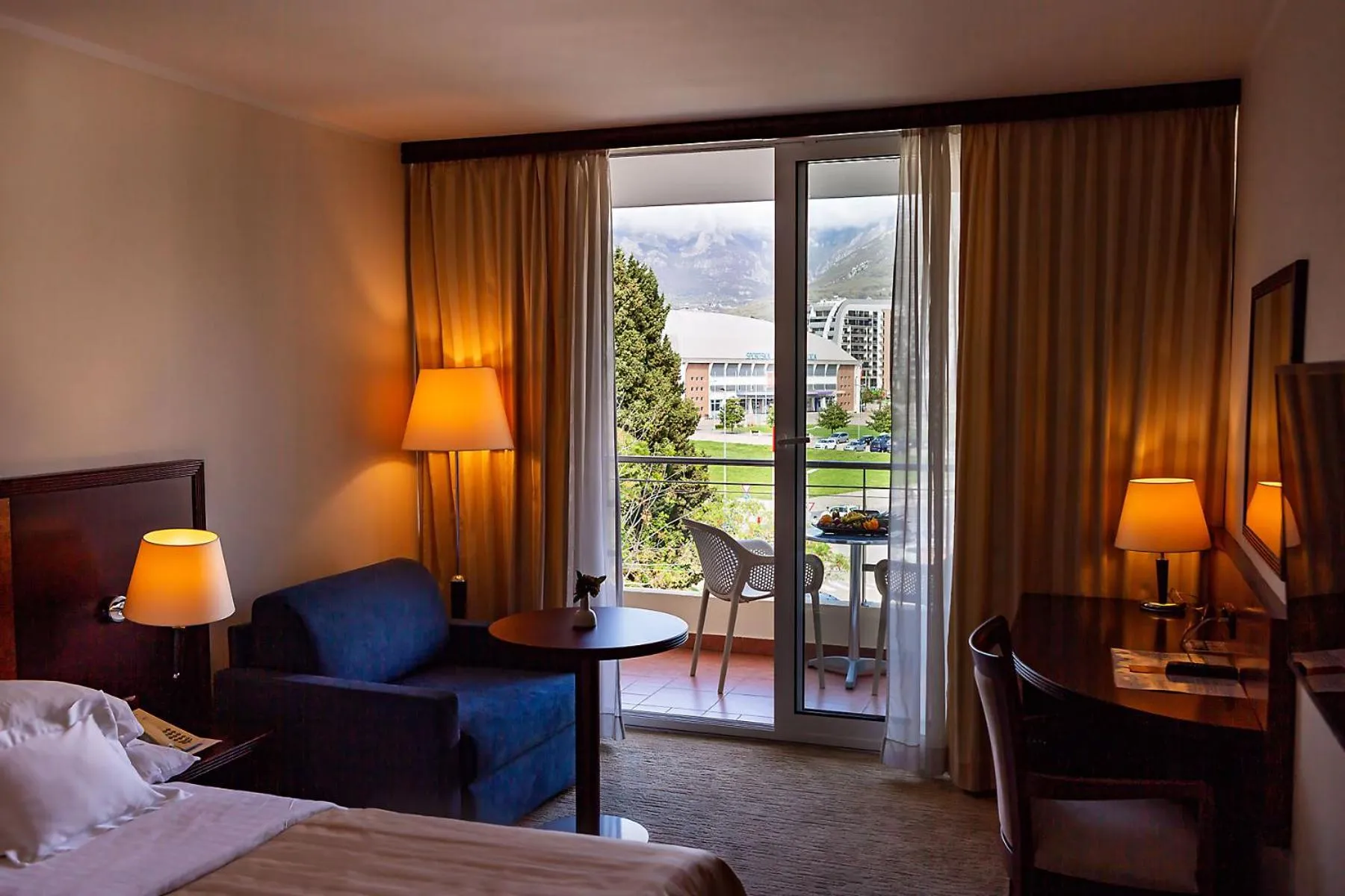 Bed in Hotel Princess