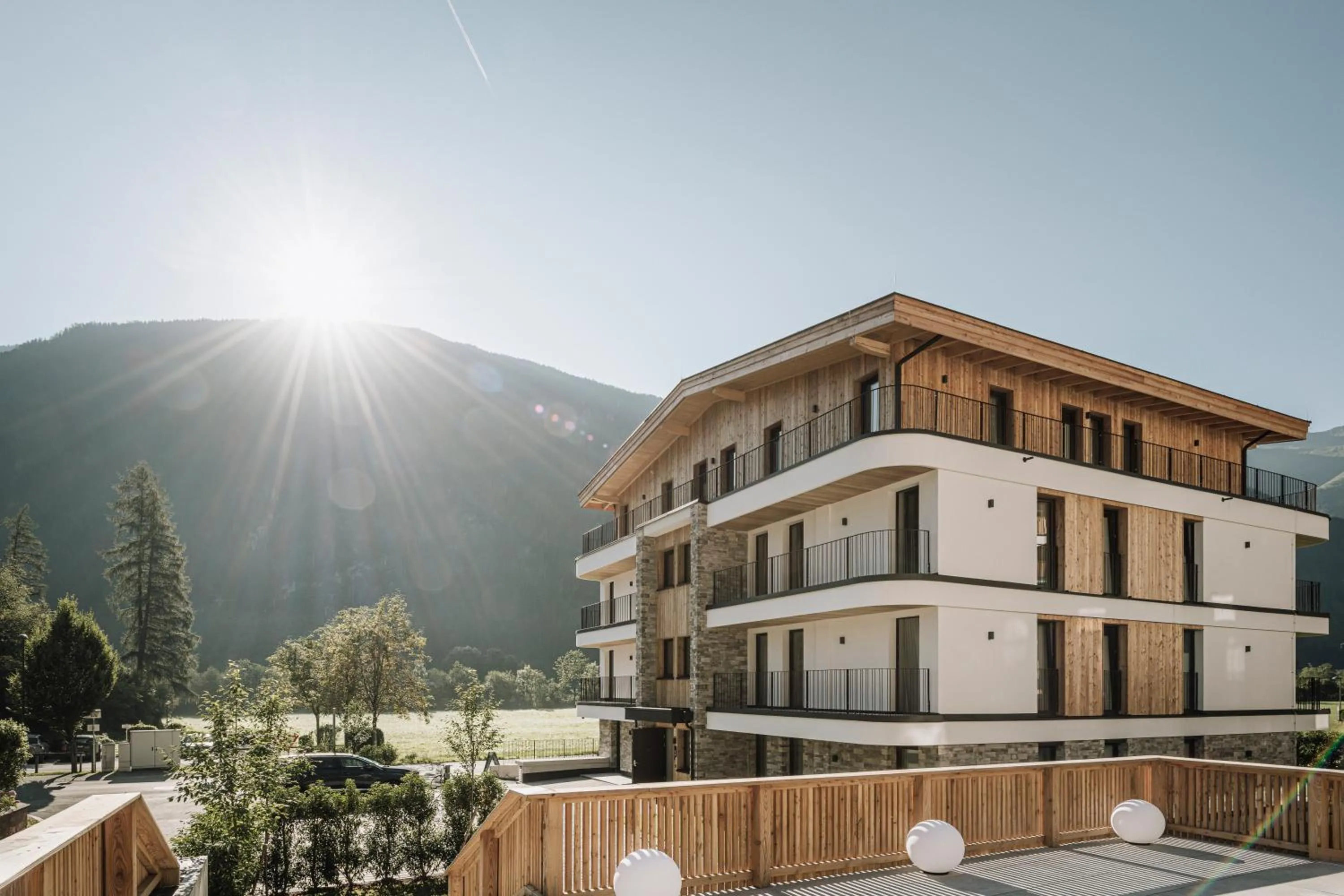 Sunrise in Resort Schrofenblick