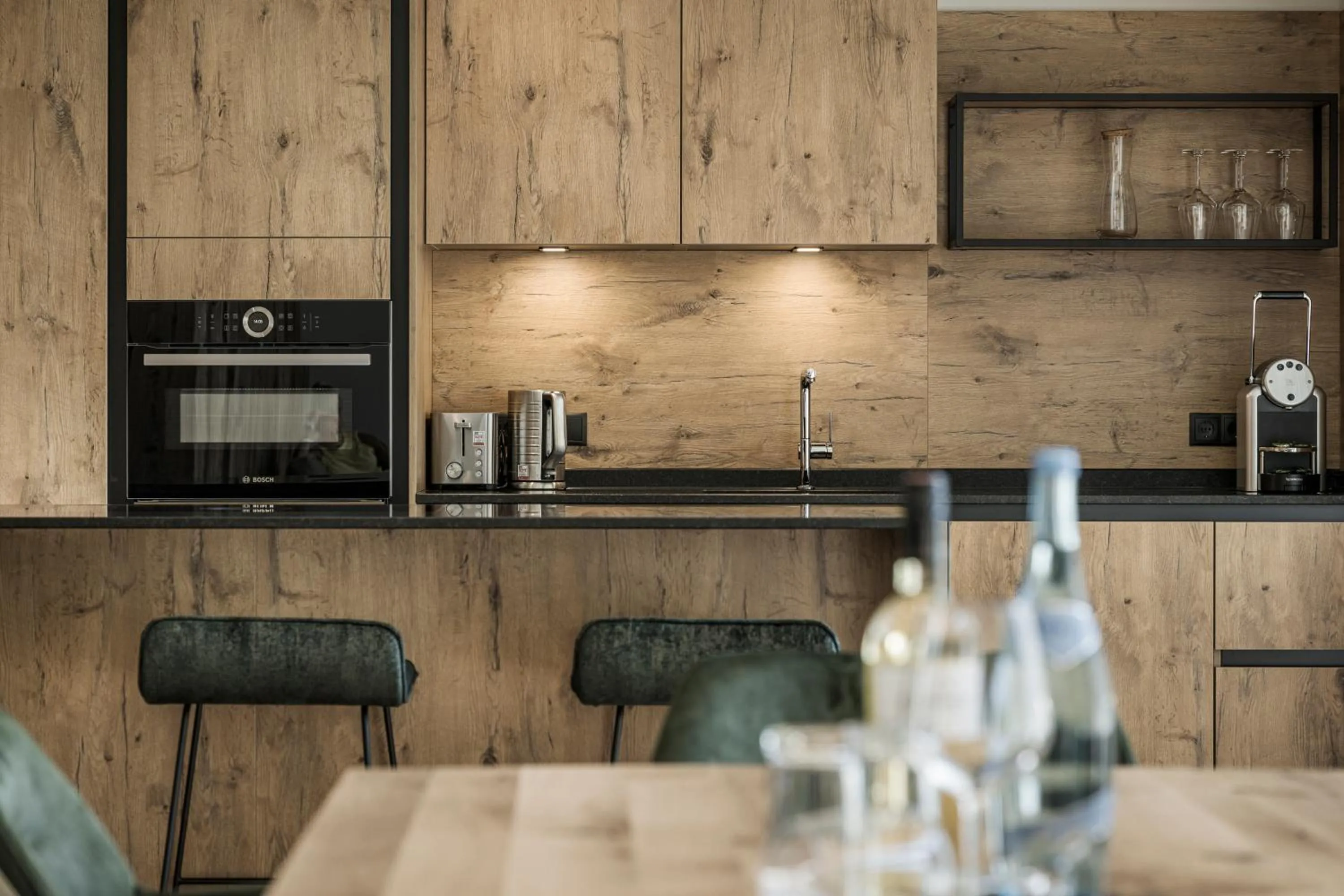 kitchen in Resort Schrofenblick