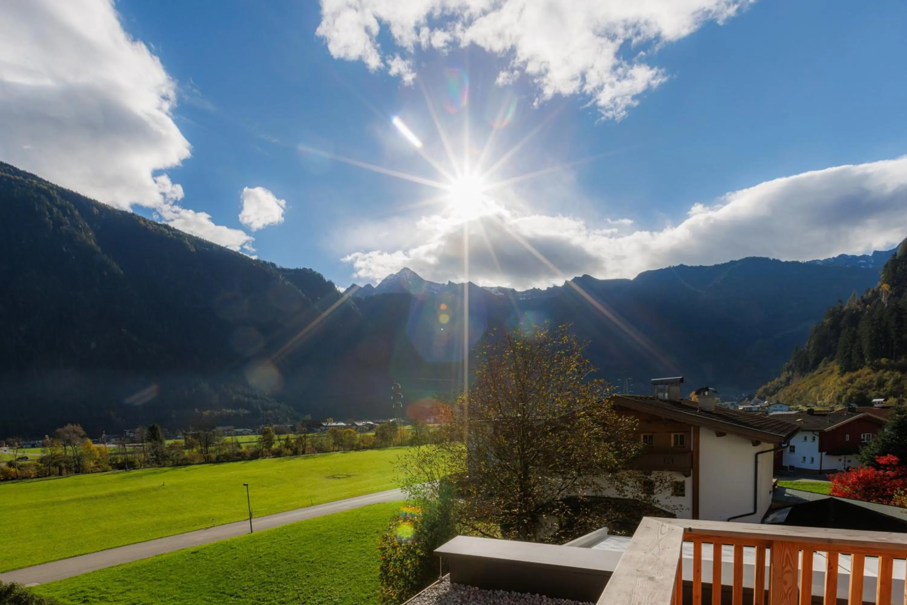 View (from property/room) in Resort Schrofenblick