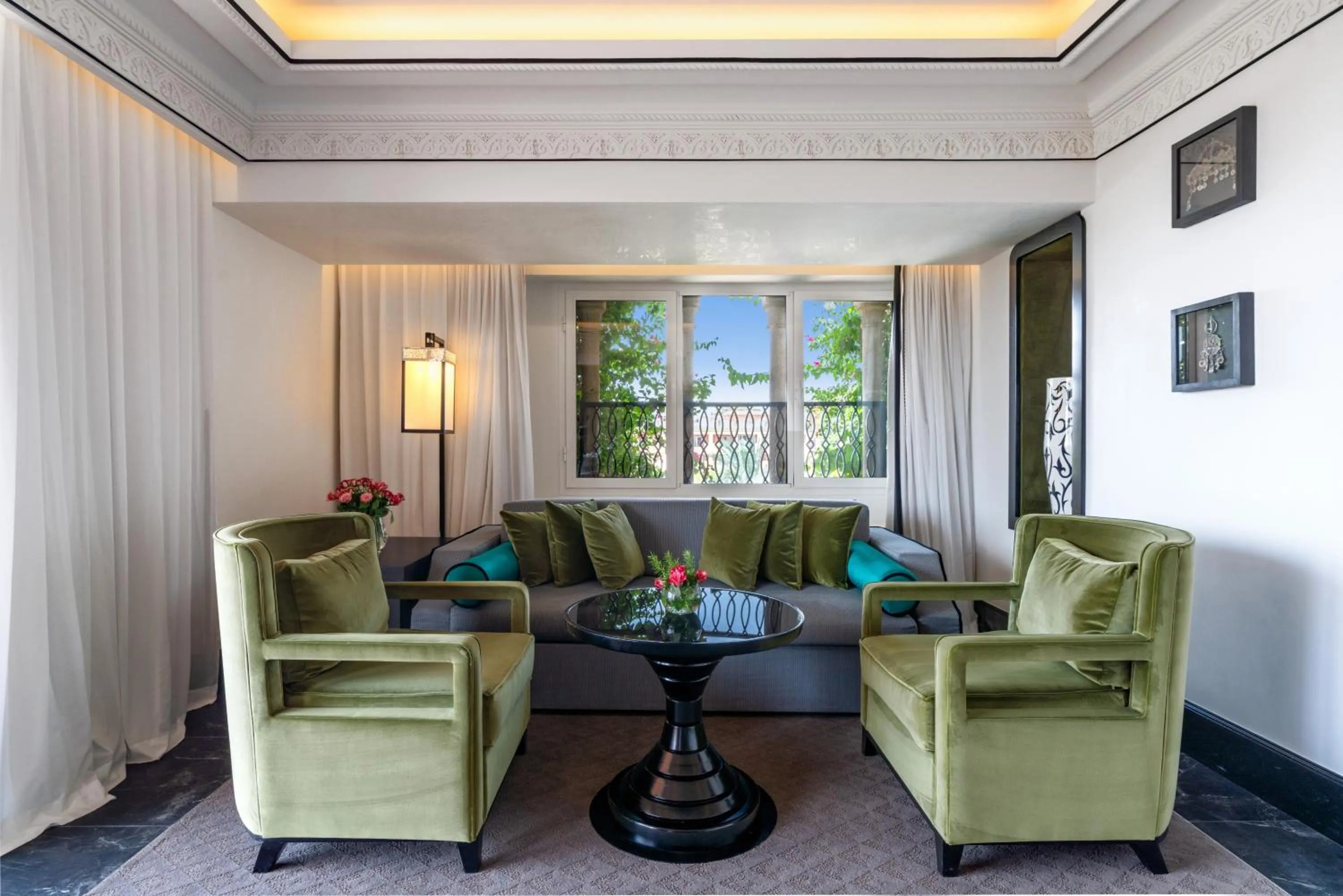 Living room in Sofitel Marrakech Palais Impérial & Spa