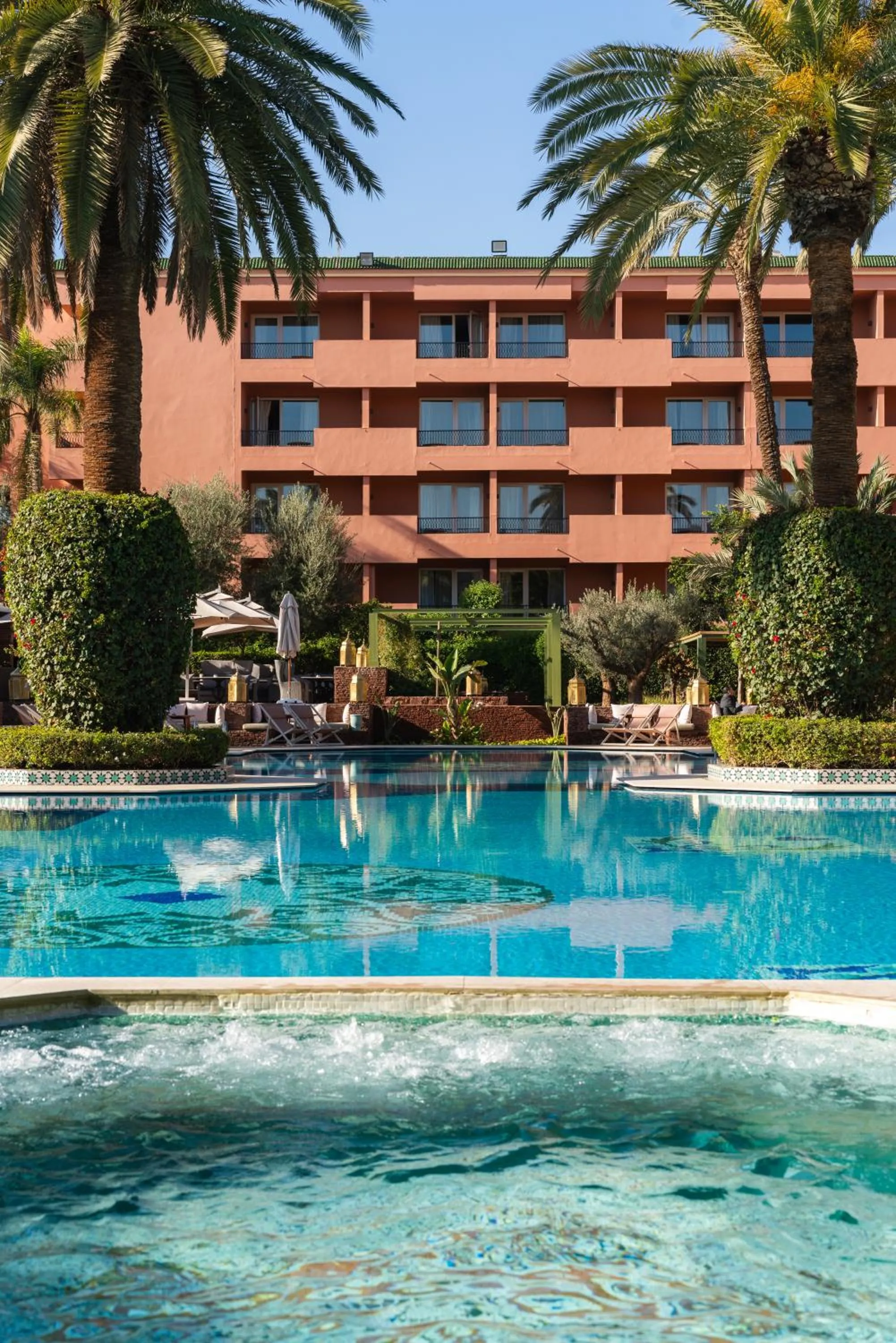 Swimming pool in Sofitel Marrakech Lounge and Spa